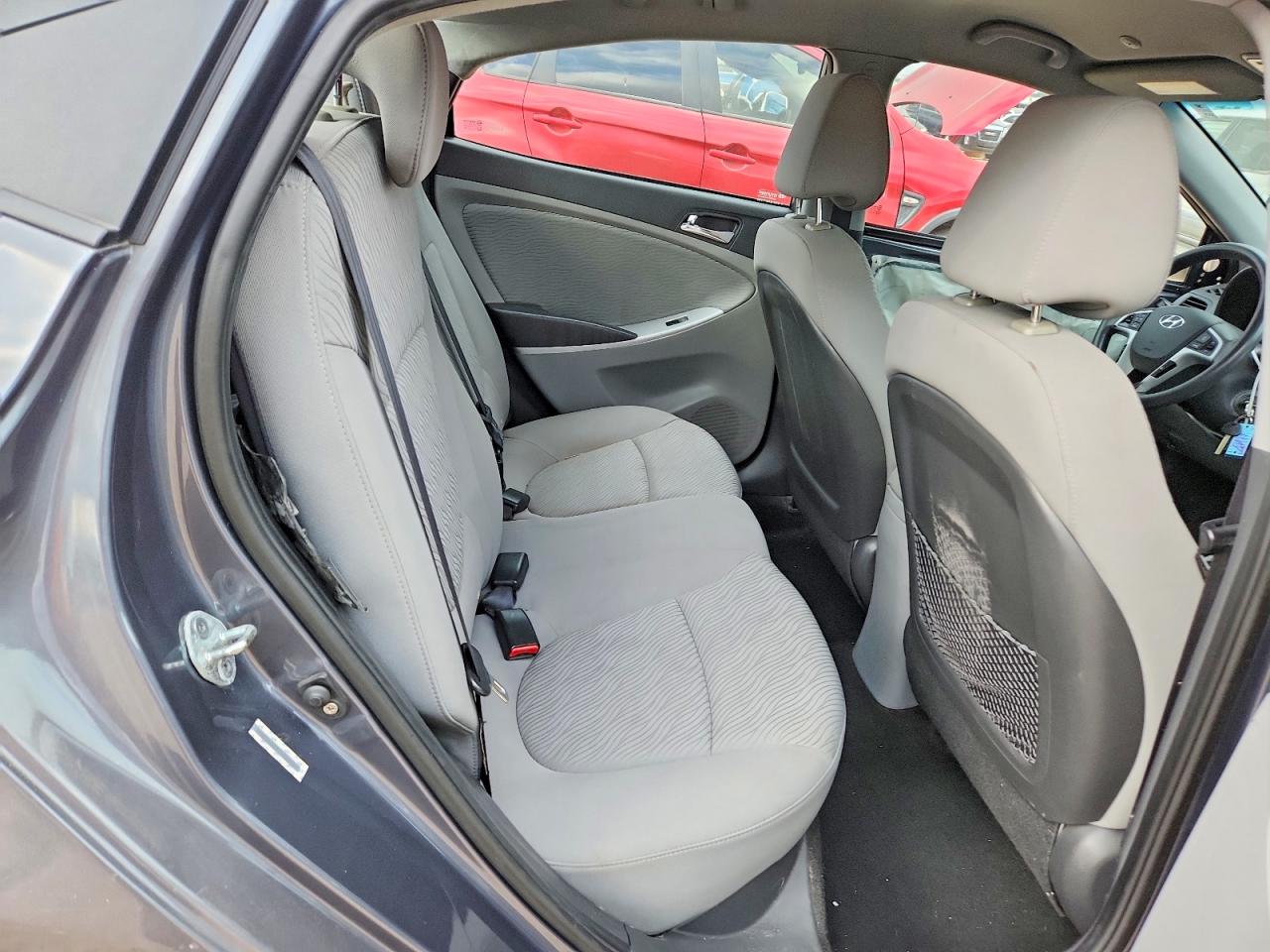 2012 Hyundai Accent Gls Gray vin: KMHCU4AE9CU168327
