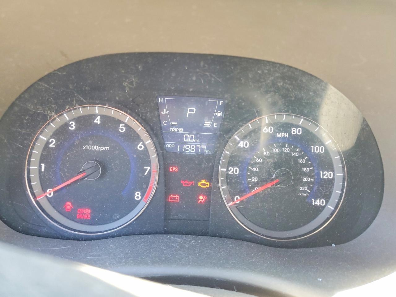 2013 Hyundai Accent Gls Black vin: KMHCU4AE9DU354984