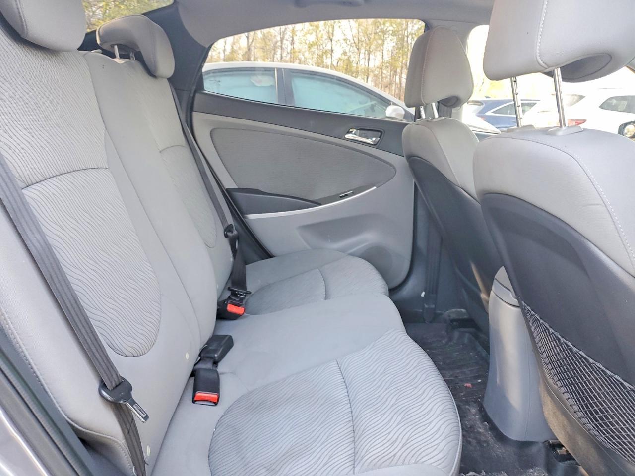 2014 Hyundai Accent Charcoal vin: KMHCU4AE9EU661489