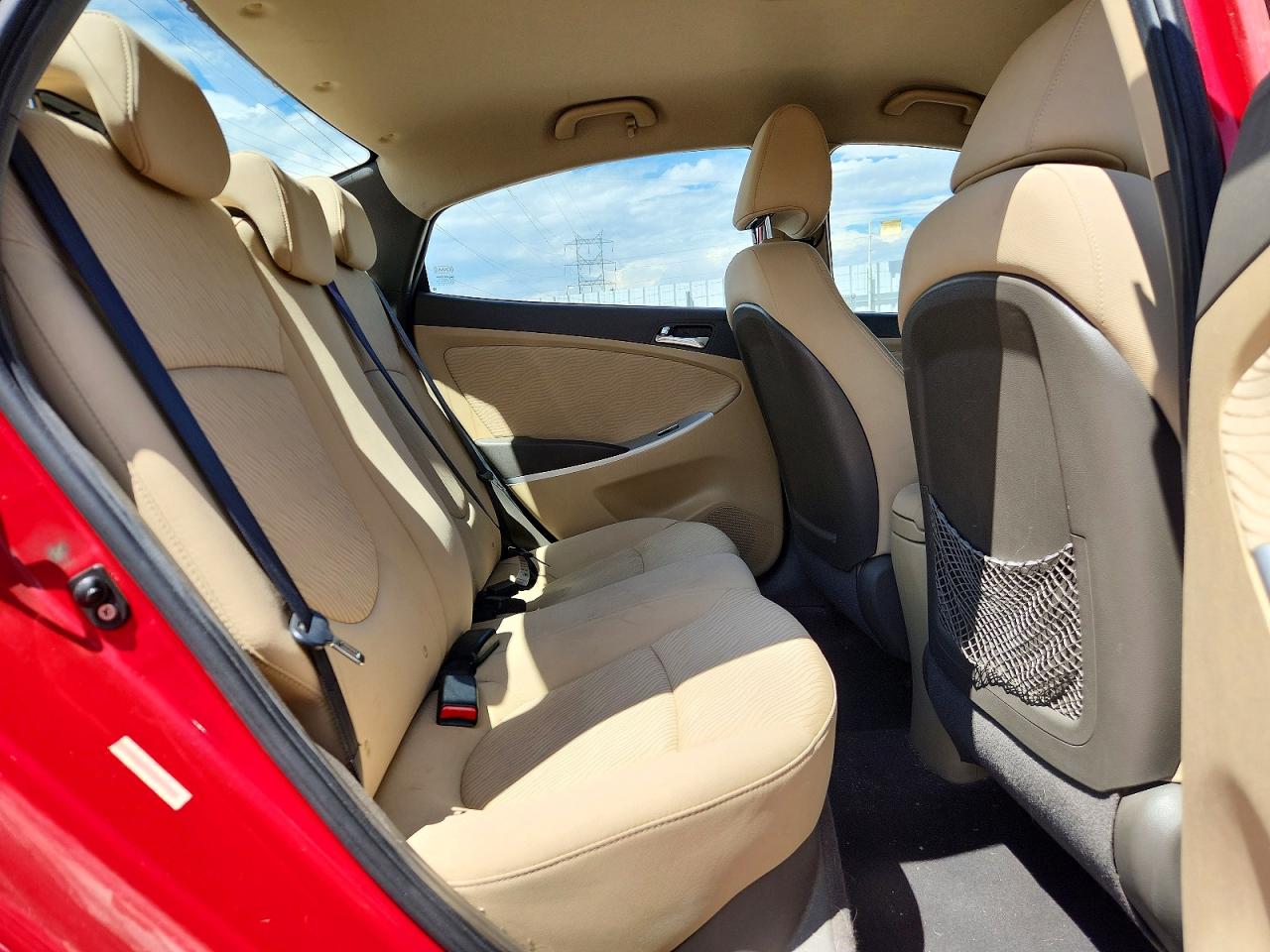 2012 Hyundai Accent Gls Red vin: KMHCU4AEXCU057883