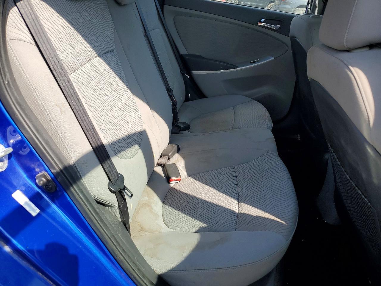 2013 Hyundai Accent Gls Blue vin: KMHCU4AEXDU461770