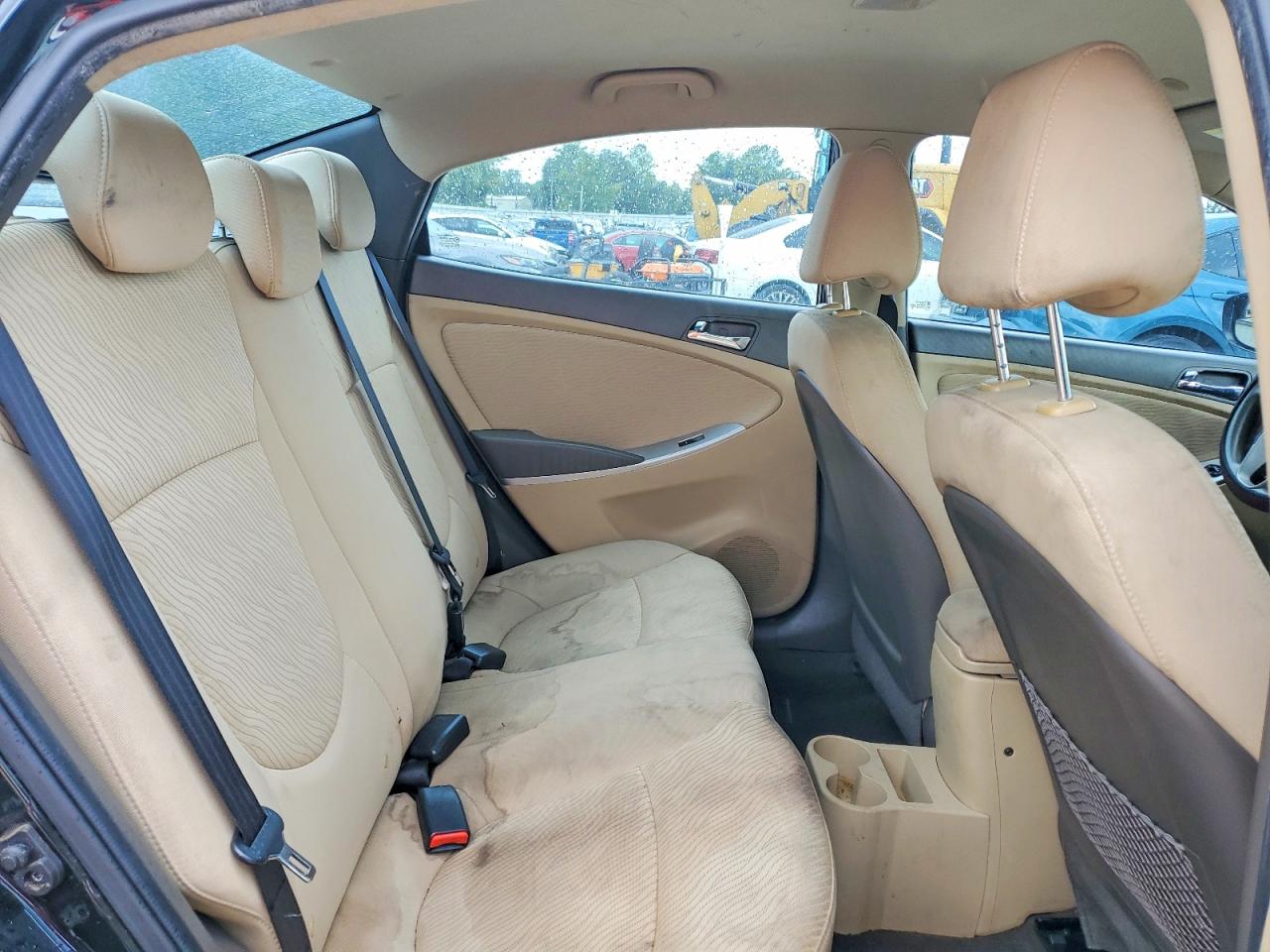 2014 Hyundai Accent Gls Black vin: KMHCU4AEXEU718962
