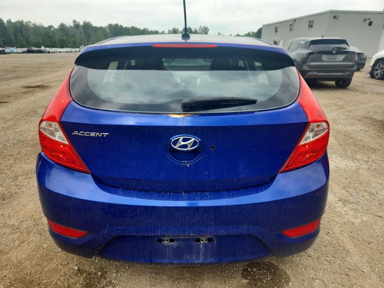 2012 Hyundai Accent Gls Blue vin: KMHCU5AE0CU032223