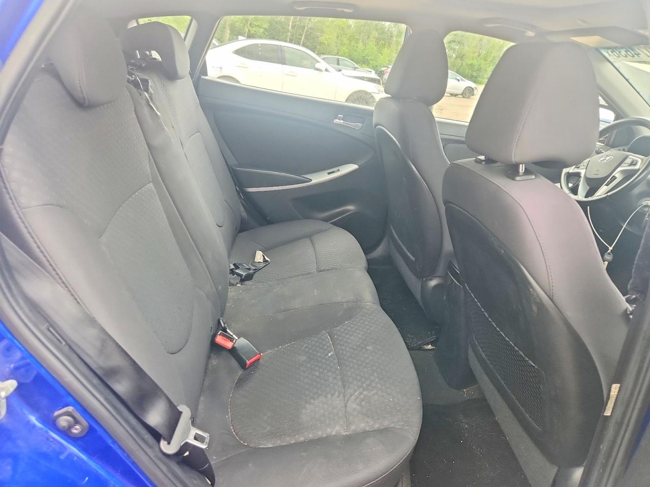 2012 Hyundai Accent Gls Blue vin: KMHCU5AE0CU032223
