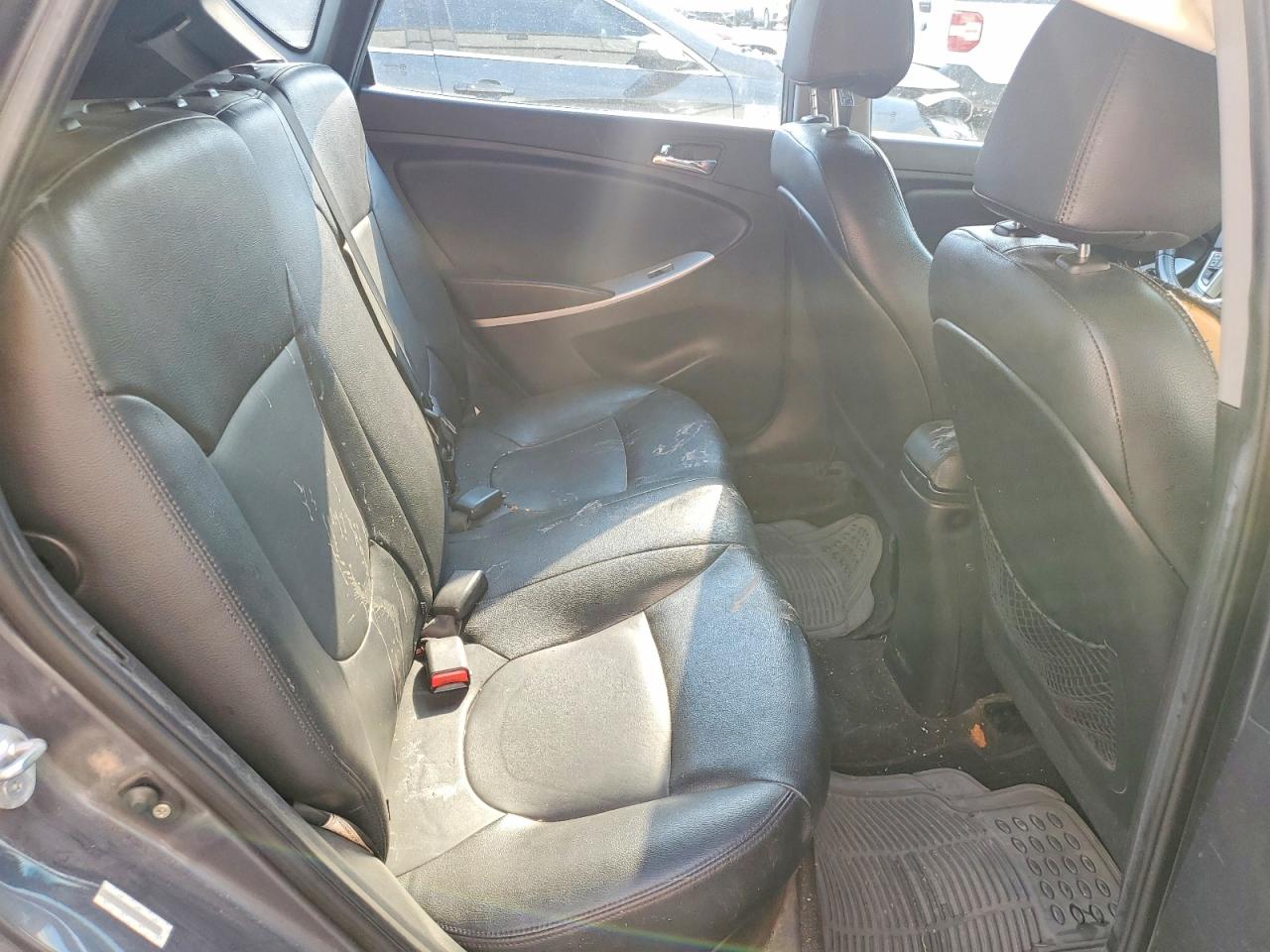2012 Hyundai Accent Se Gray vin: KMHCU5AE0CU049202