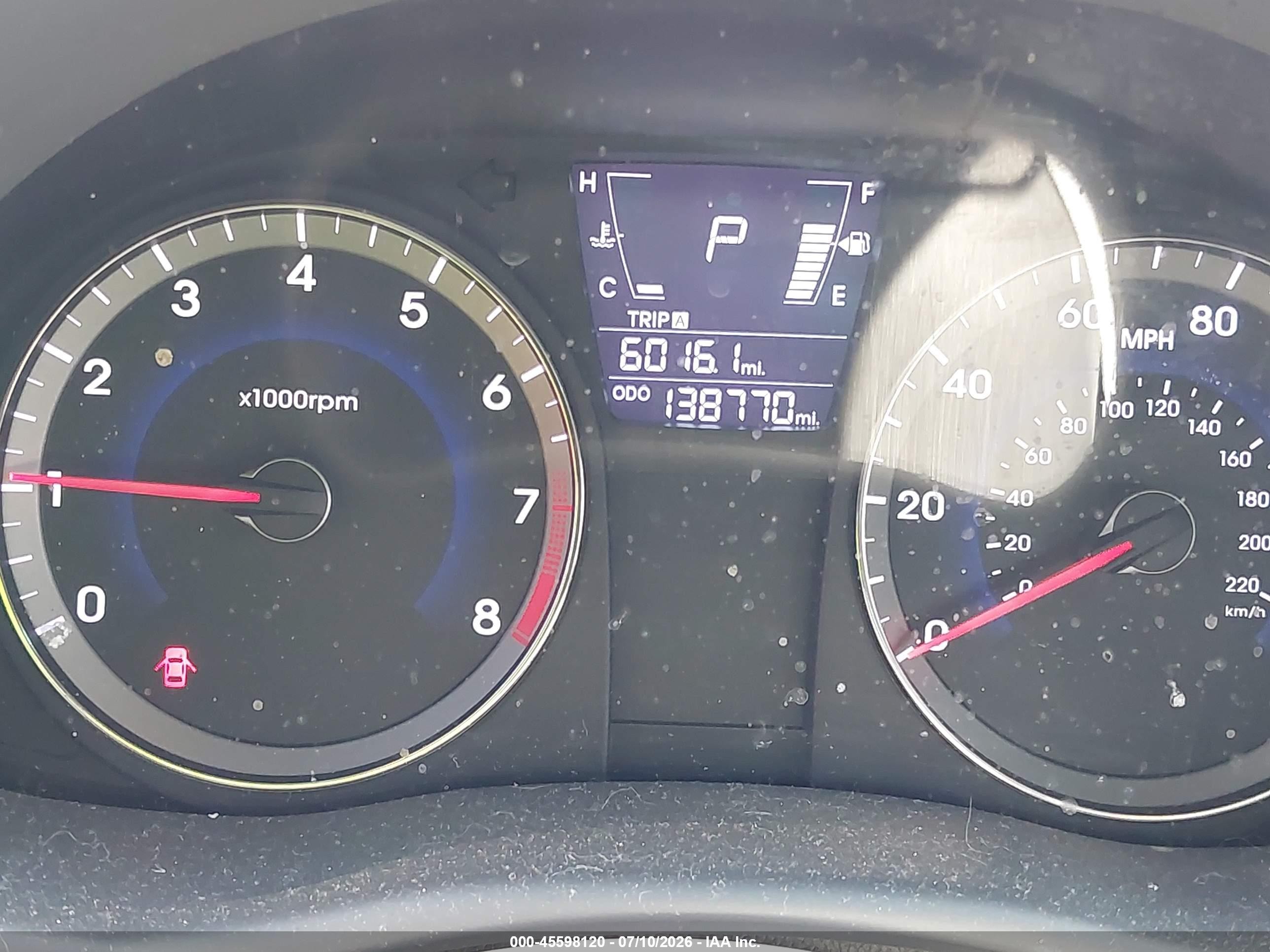 2013 Hyundai Accent Se Light Blue vin: KMHCU5AE0DU078491