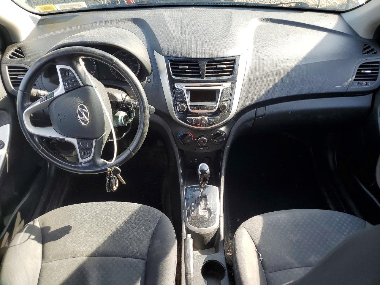 2014 Hyundai Accent Se Серый vin: KMHCU5AE0EU167656