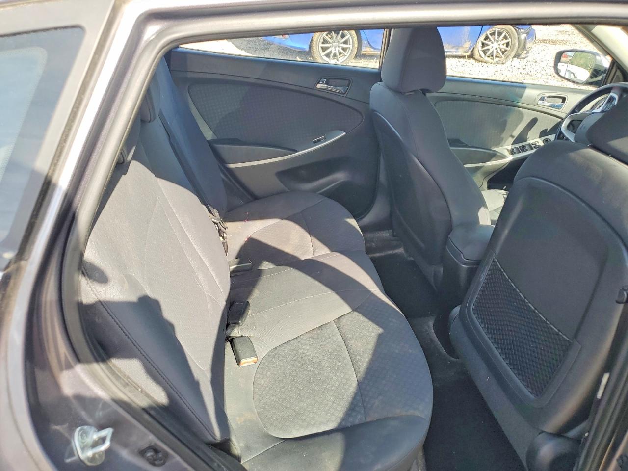 2014 Hyundai Accent Se Серый vin: KMHCU5AE0EU167656