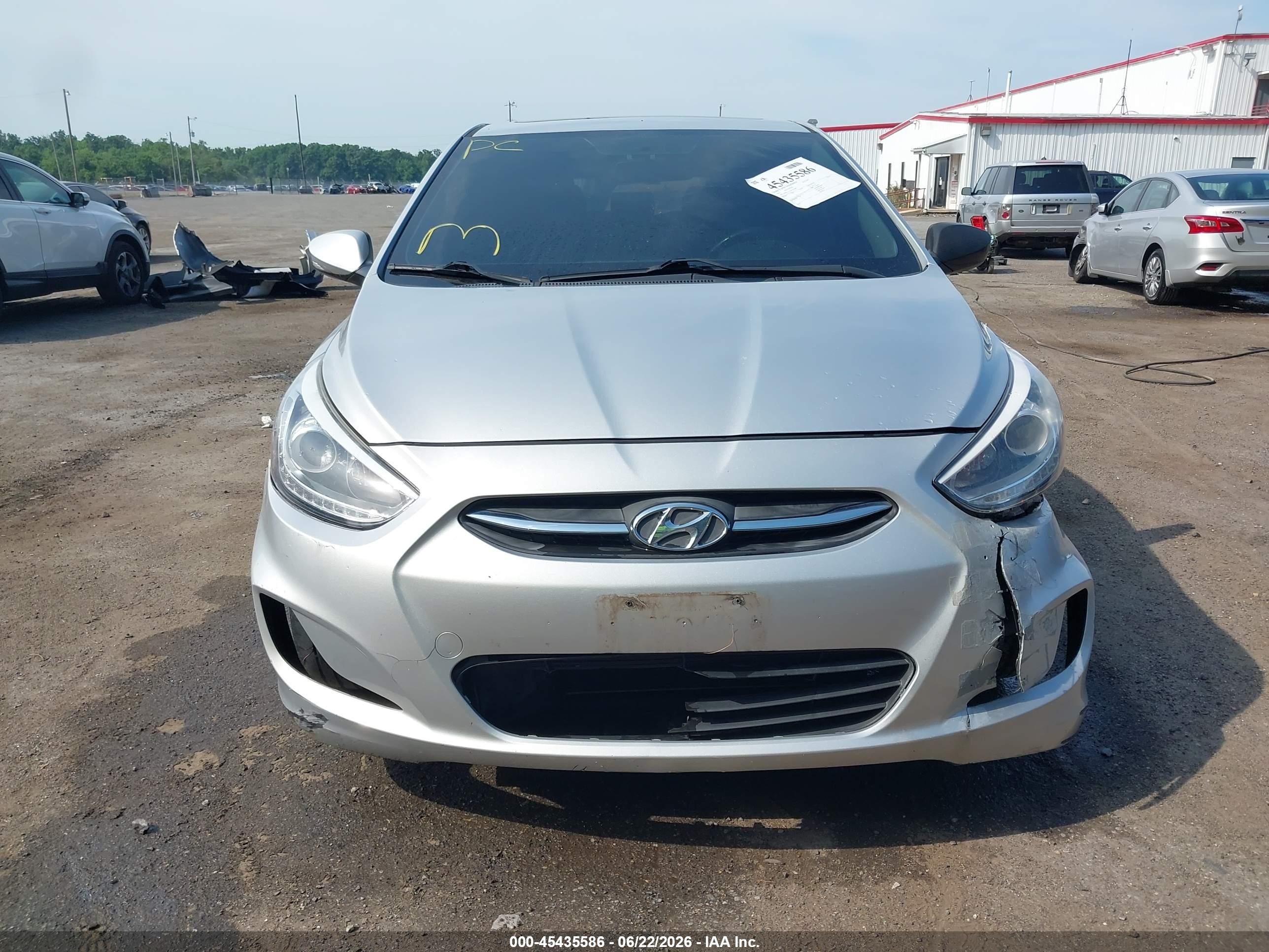 2015 Hyundai Accent Sport Silver vin: KMHCU5AE0FU220180