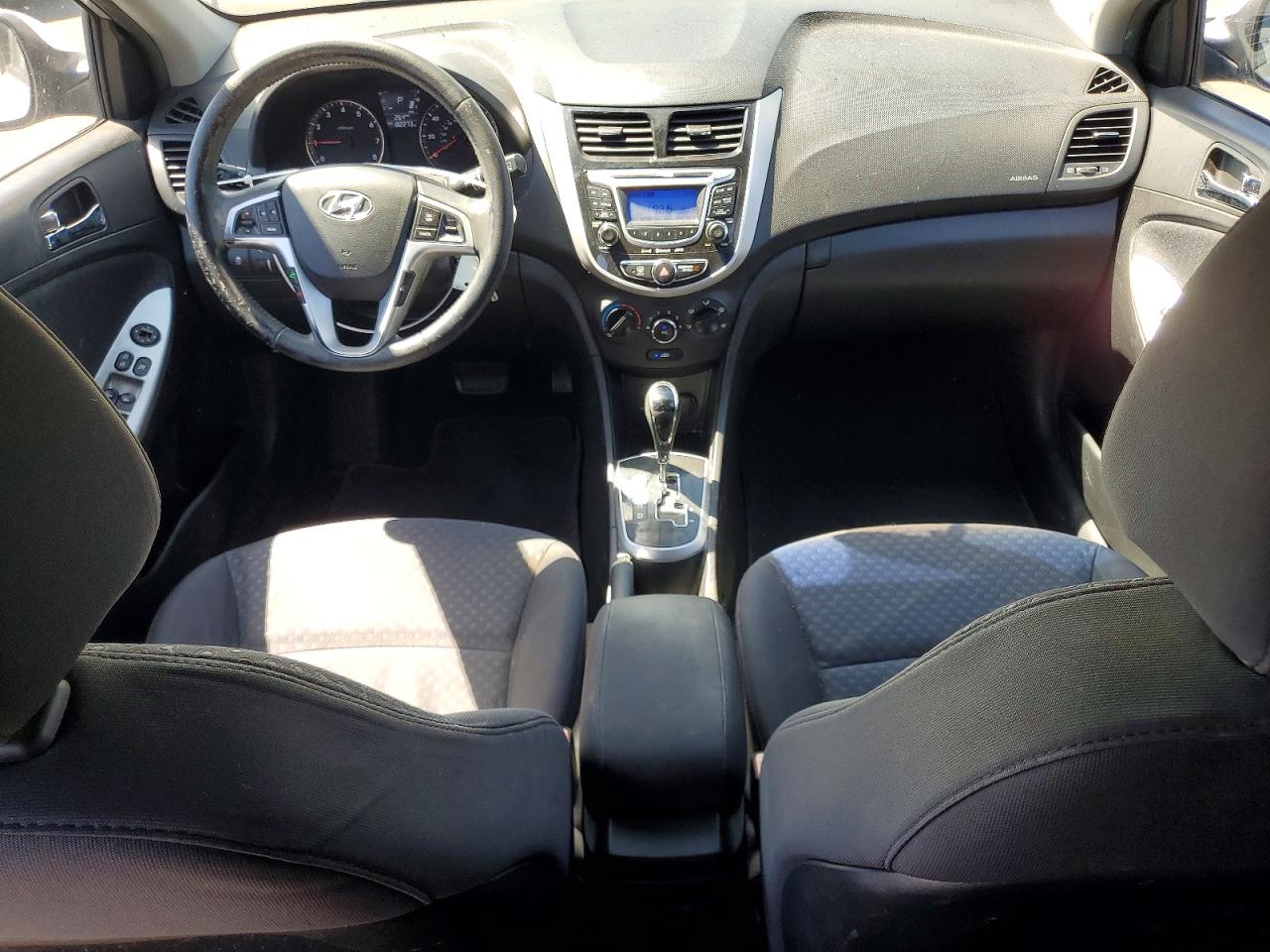 2012 Hyundai Accent Se Silver vin: KMHCU5AE1CU004589
