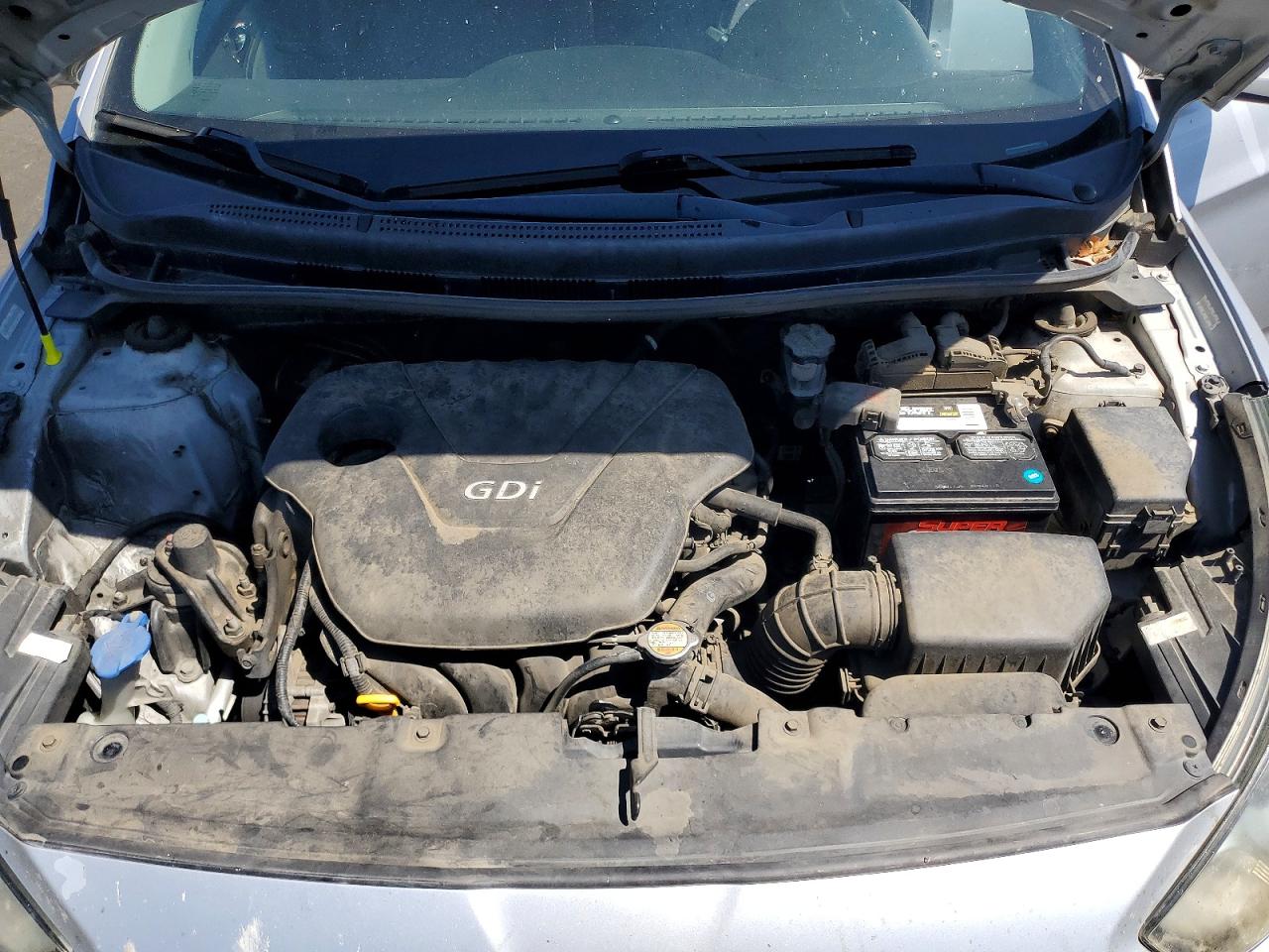 2012 Hyundai Accent Se Silver vin: KMHCU5AE1CU004589