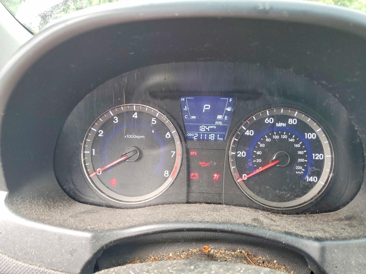 2012 Hyundai Accent Se Gold vin: KMHCU5AE1CU012725