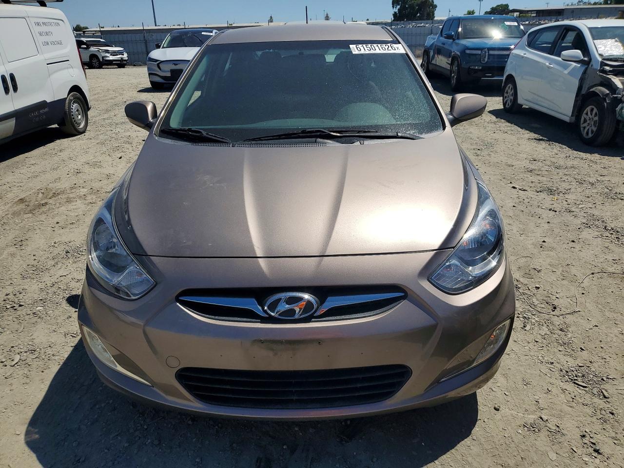 2012 Hyundai Accent Se Tan vin: KMHCU5AE1CU017665