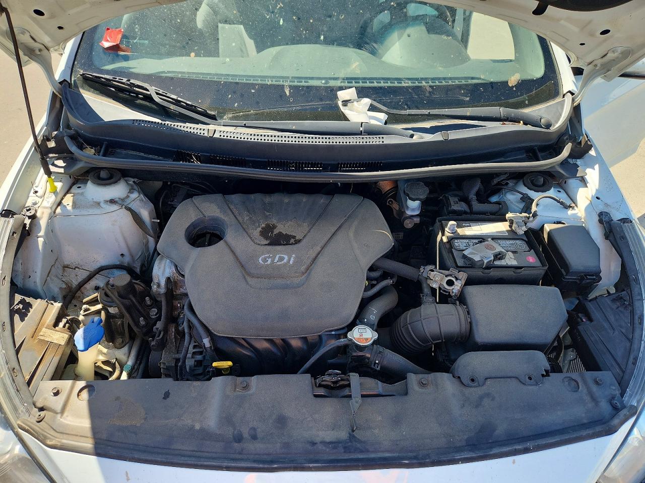 2013 Hyundai Accent Se White vin: KMHCU5AE1DU066785