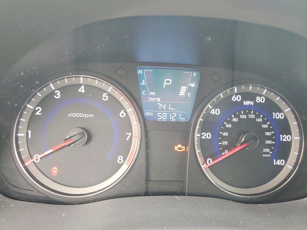 2013 Hyundai Accent Se Blue vin: KMHCU5AE1DU077995