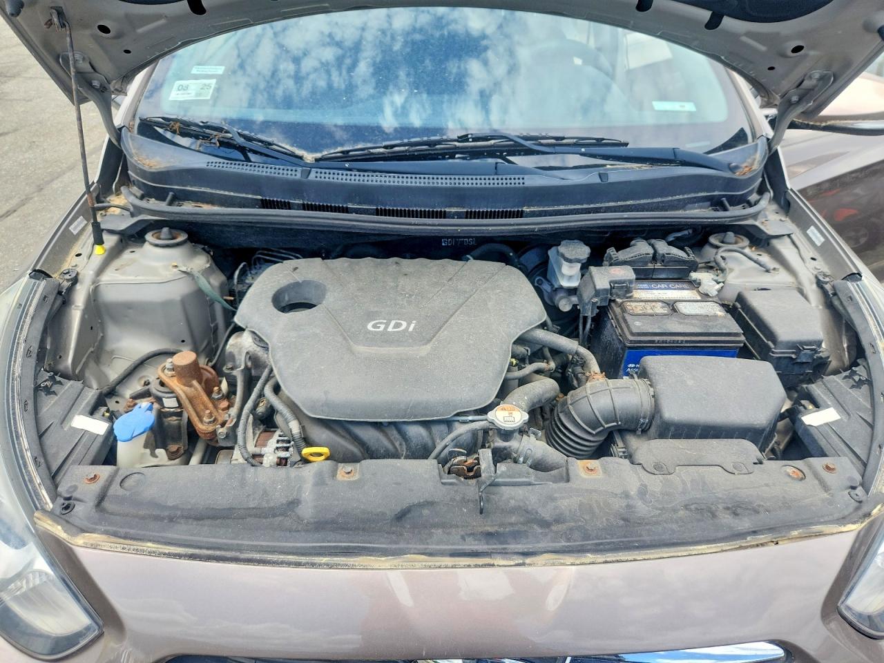 2013 Hyundai Accent Se Желто-коричневый vin: KMHCU5AE1DU104077