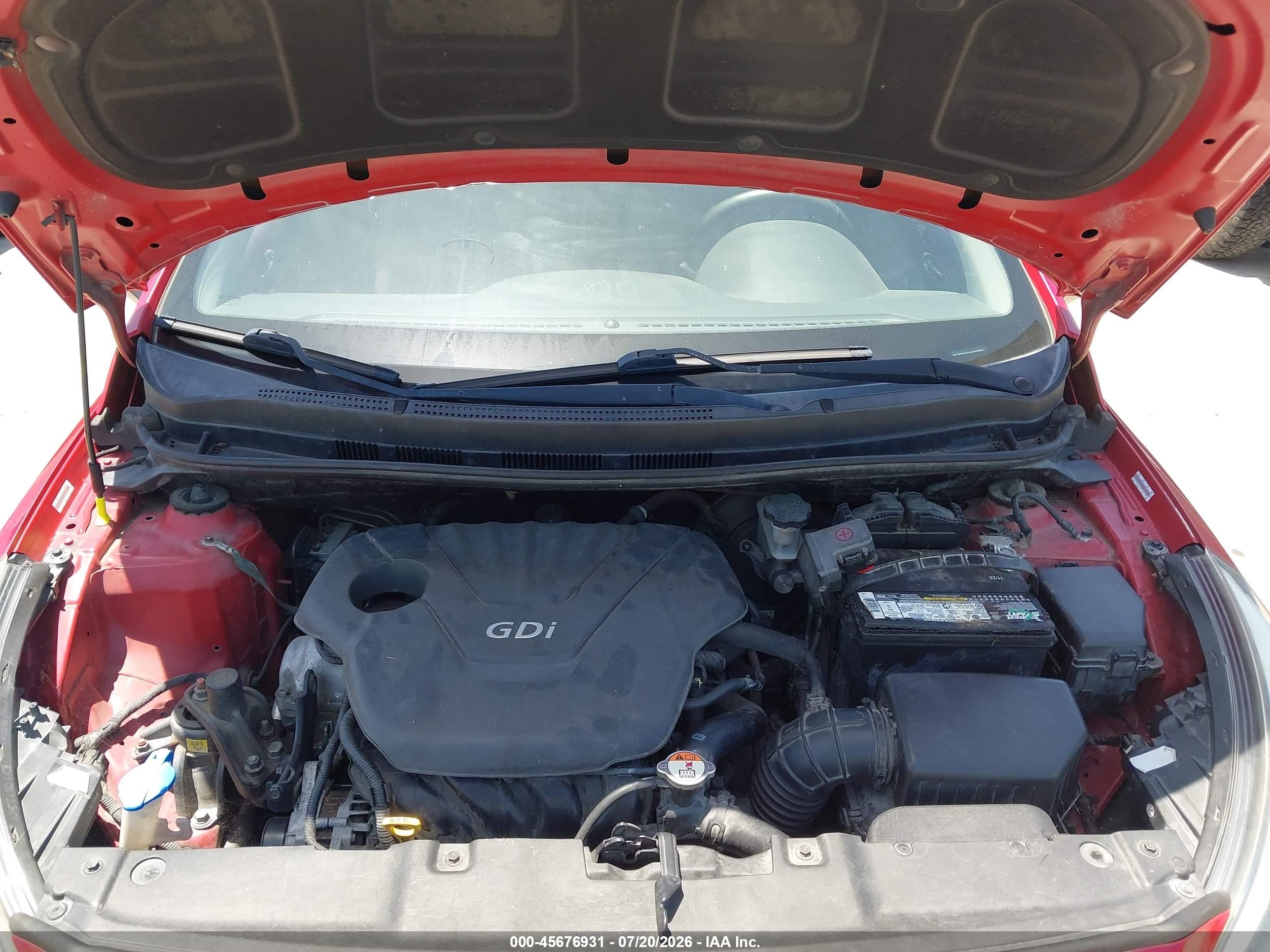2014 Hyundai Accent Se Red vin: KMHCU5AE1EU153037