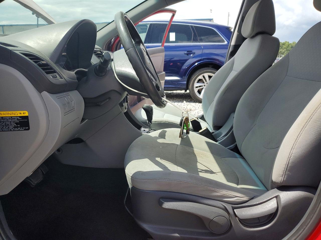 2014 Hyundai Accent Se Red vin: KMHCU5AE1EU178696