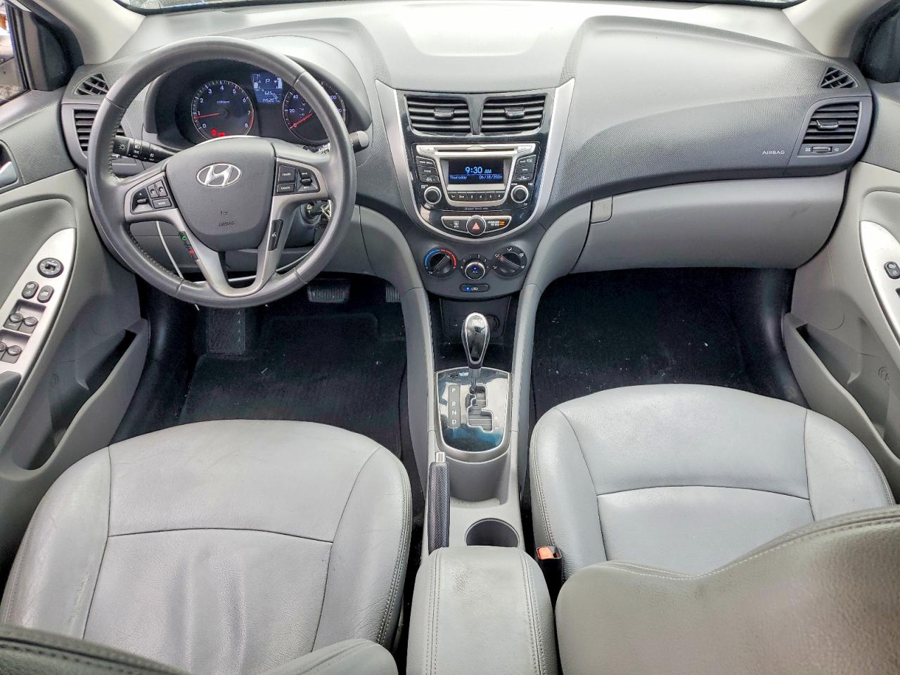2015 Hyundai Accent Sport White vin: KMHCU5AE1FU220169