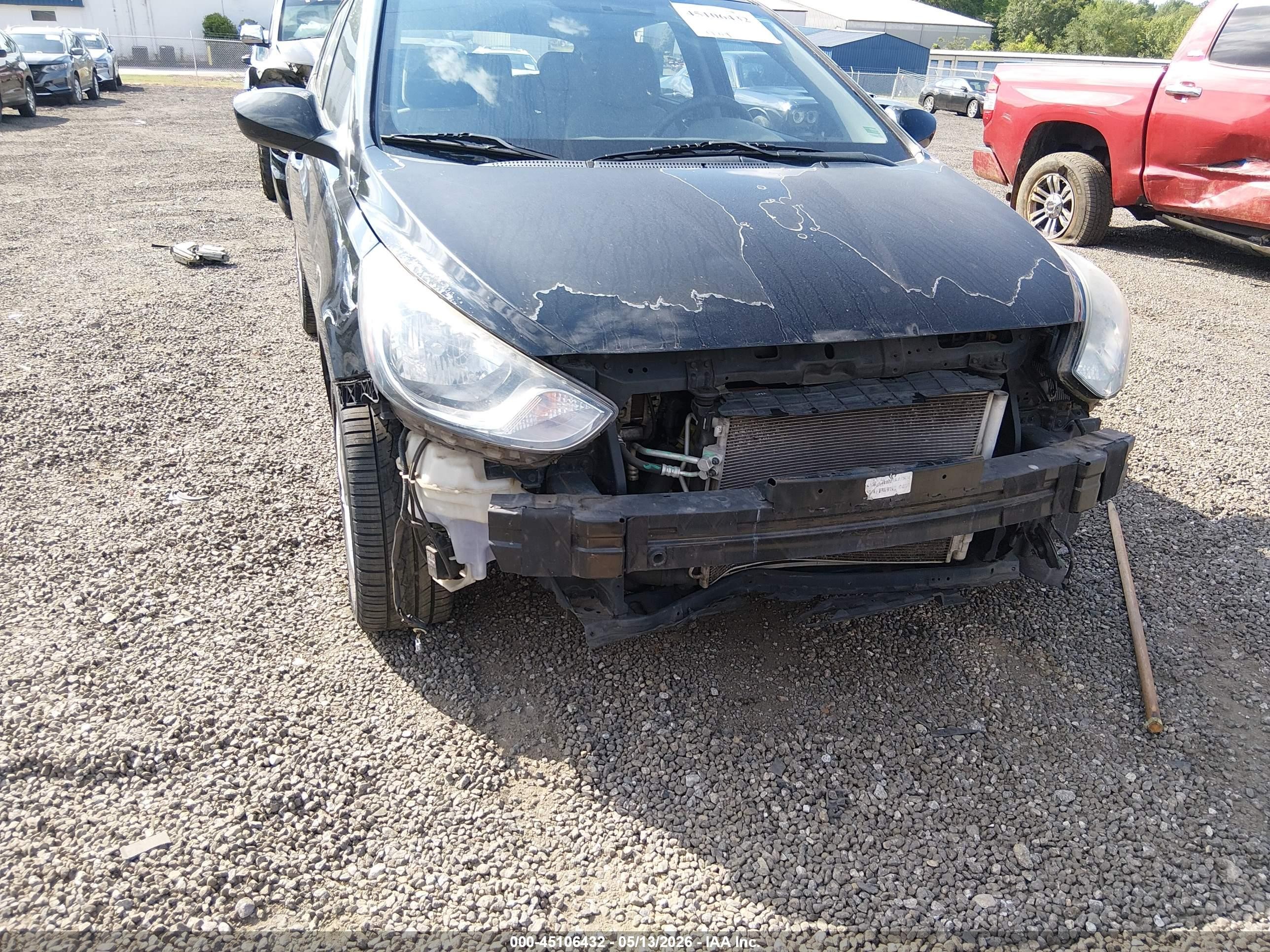 2012 Hyundai Accent Se Black vin: KMHCU5AE2CU005024