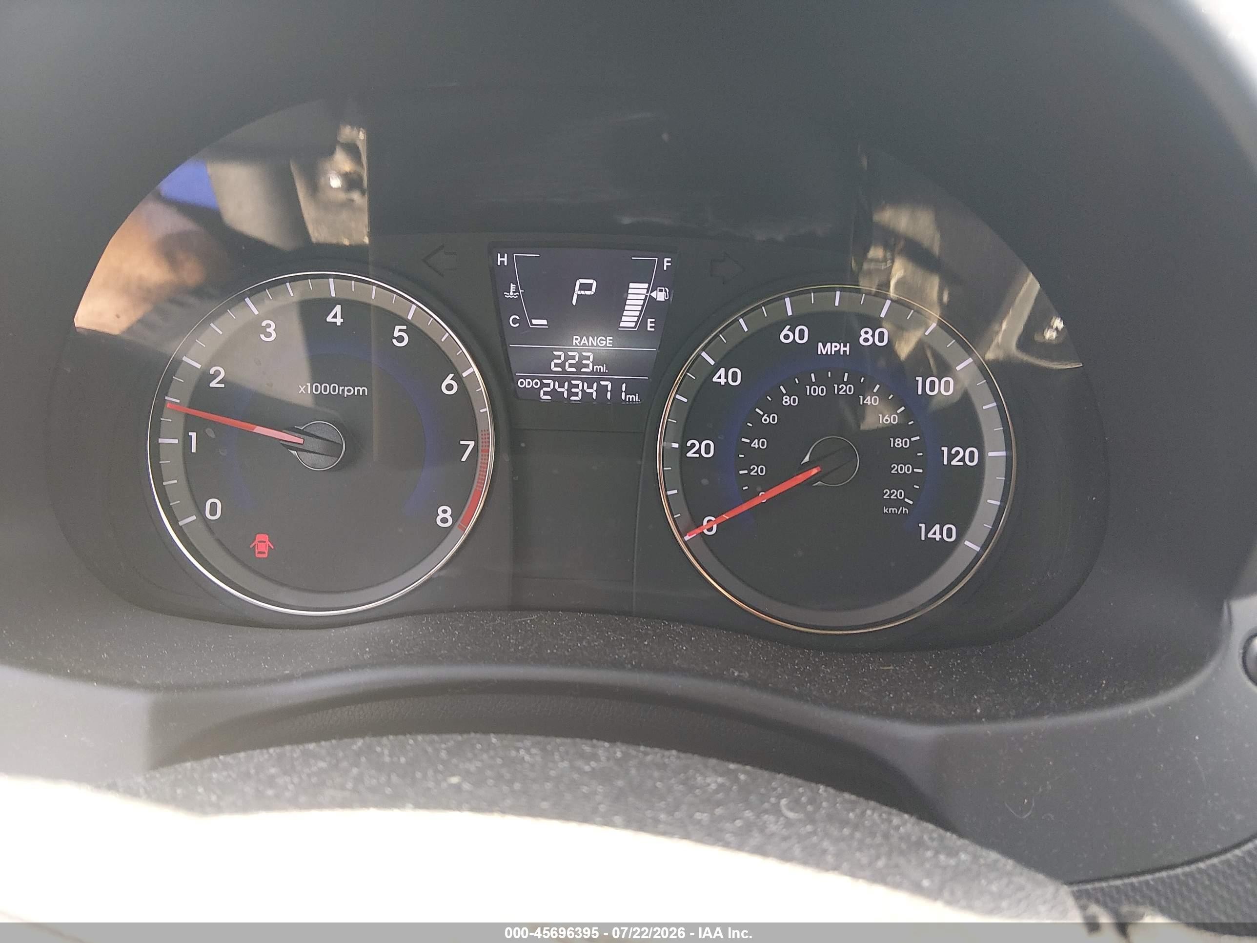 2012 Hyundai Accent Se Blue vin: KMHCU5AE2CU050447
