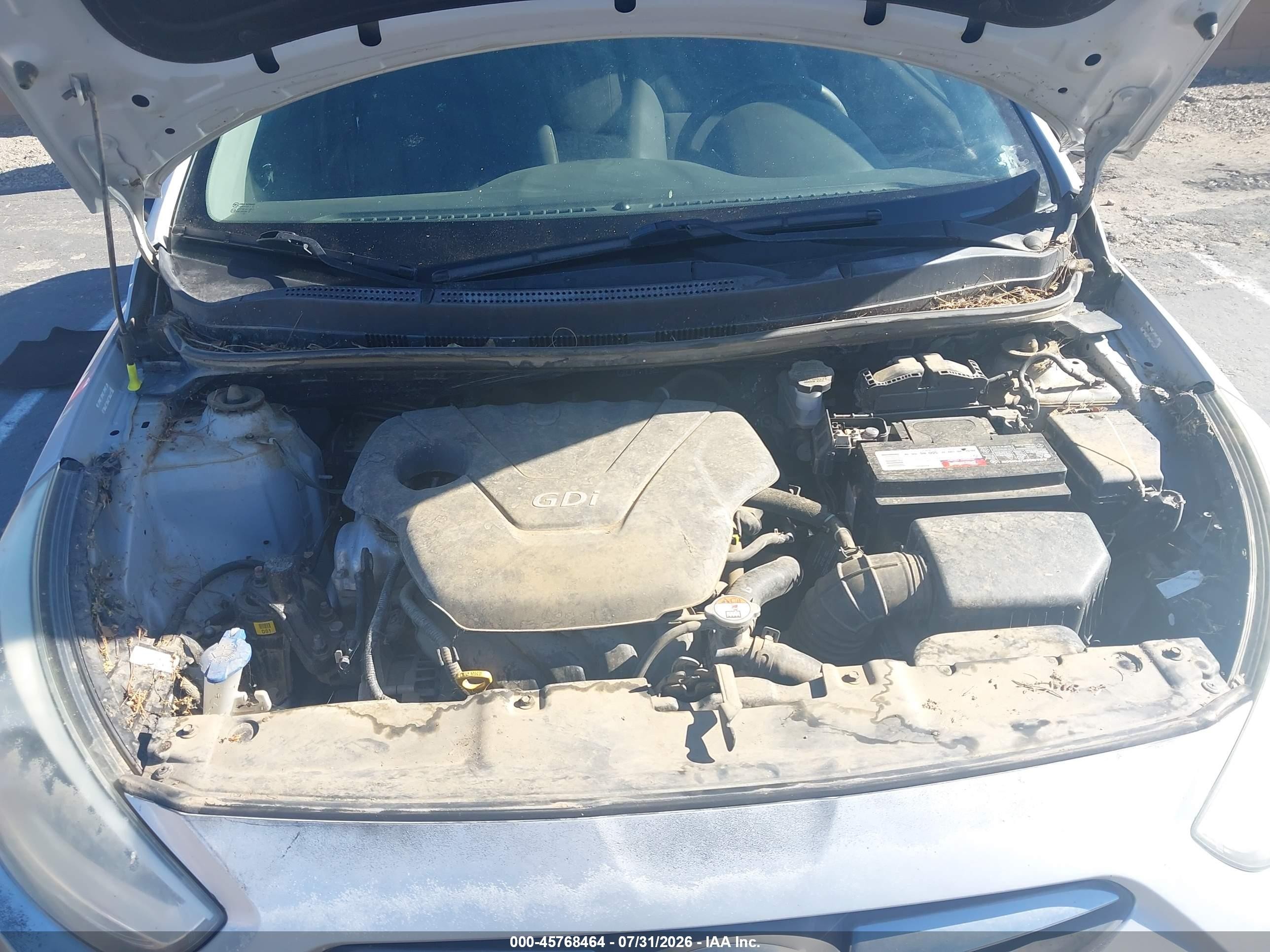 2014 Hyundai Accent Se Silver vin: KMHCU5AE2EU141981