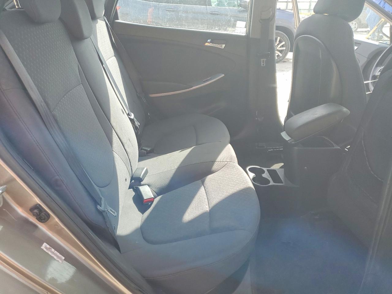 2014 Hyundai Accent Se Gray vin: KMHCU5AE2EU162149