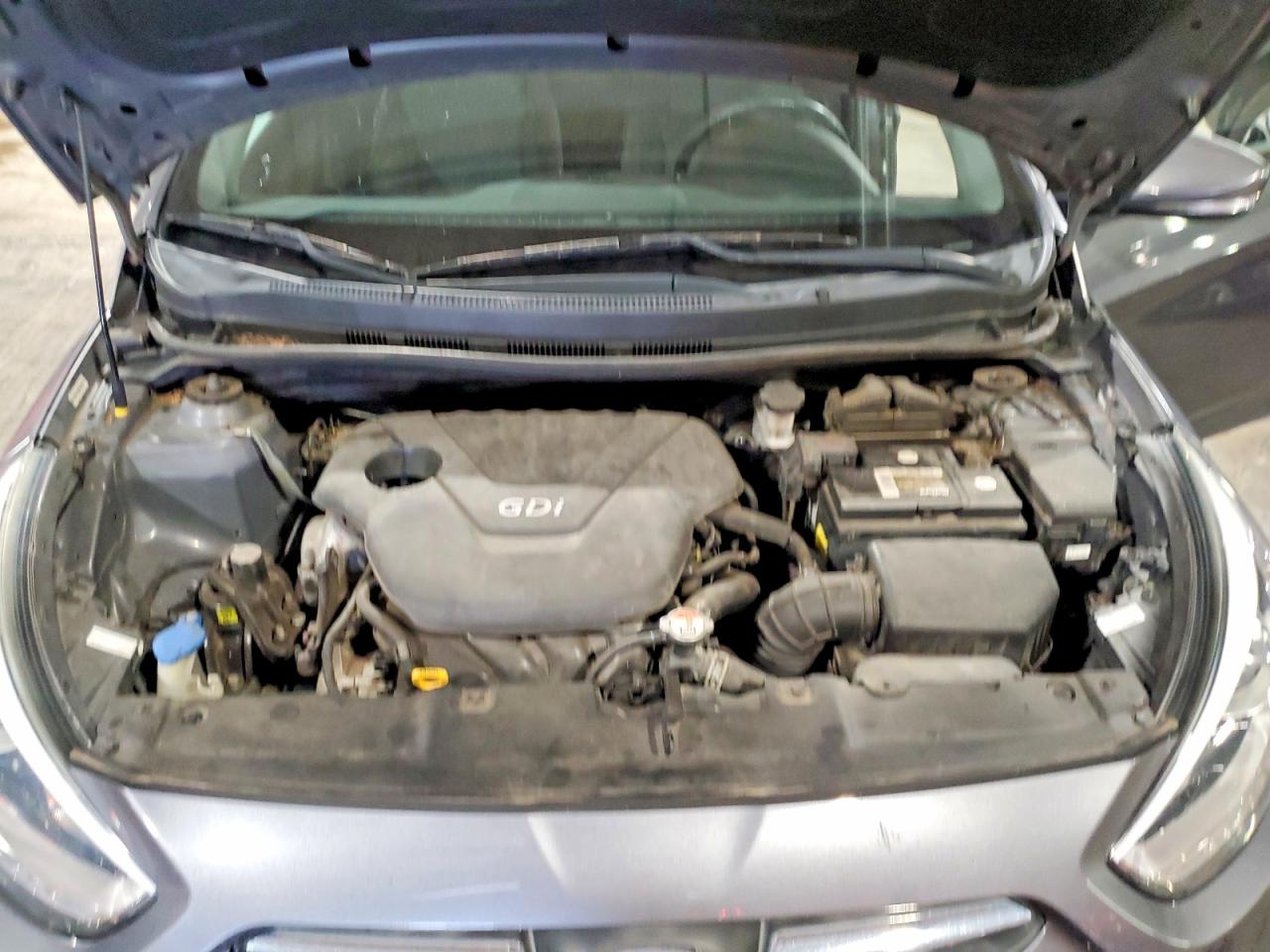 2014 Hyundai Accent Se Gray vin: KMHCU5AE2EU190291