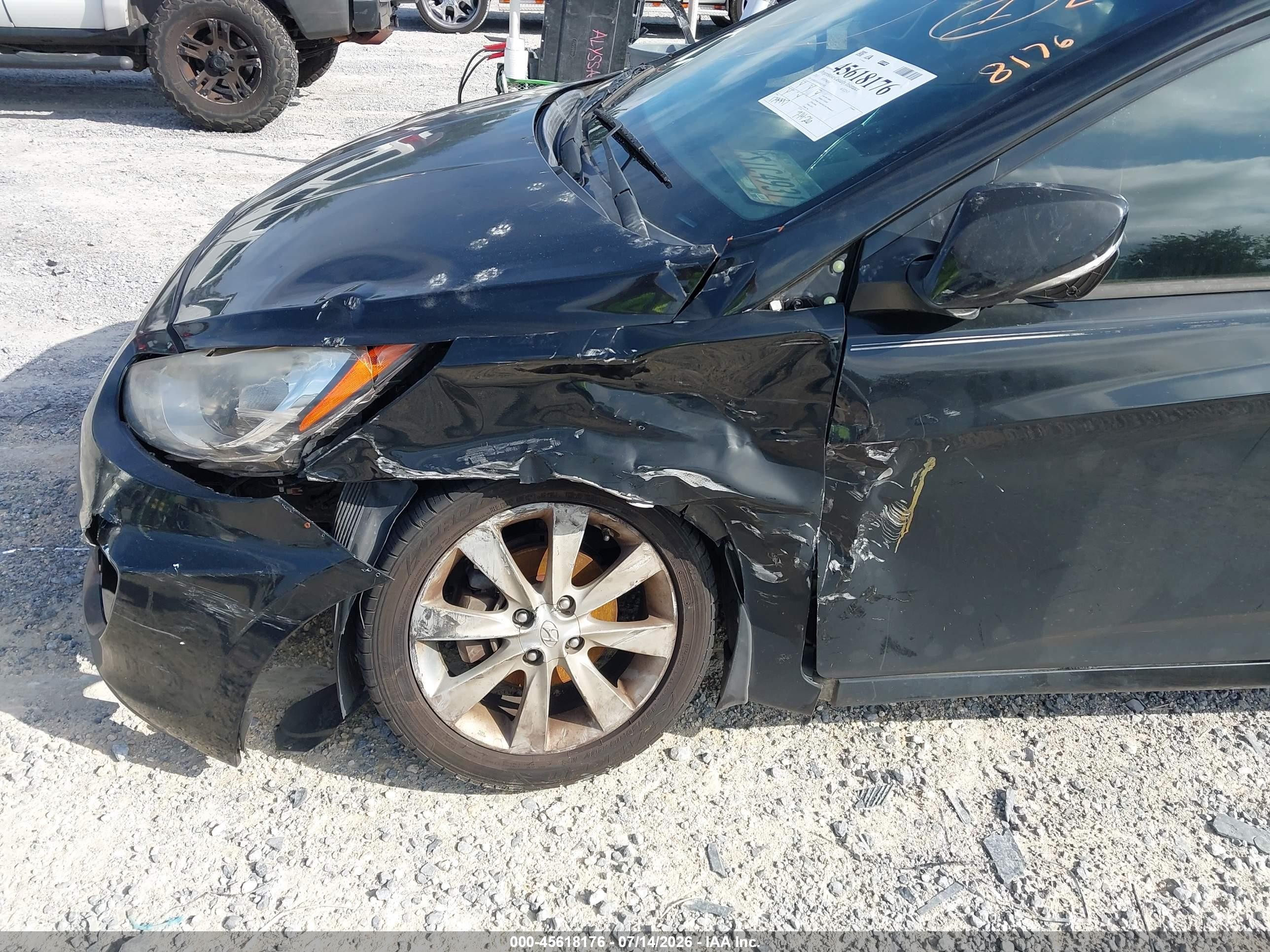 2013 Hyundai Accent Se Black vin: KMHCU5AE3DU077478