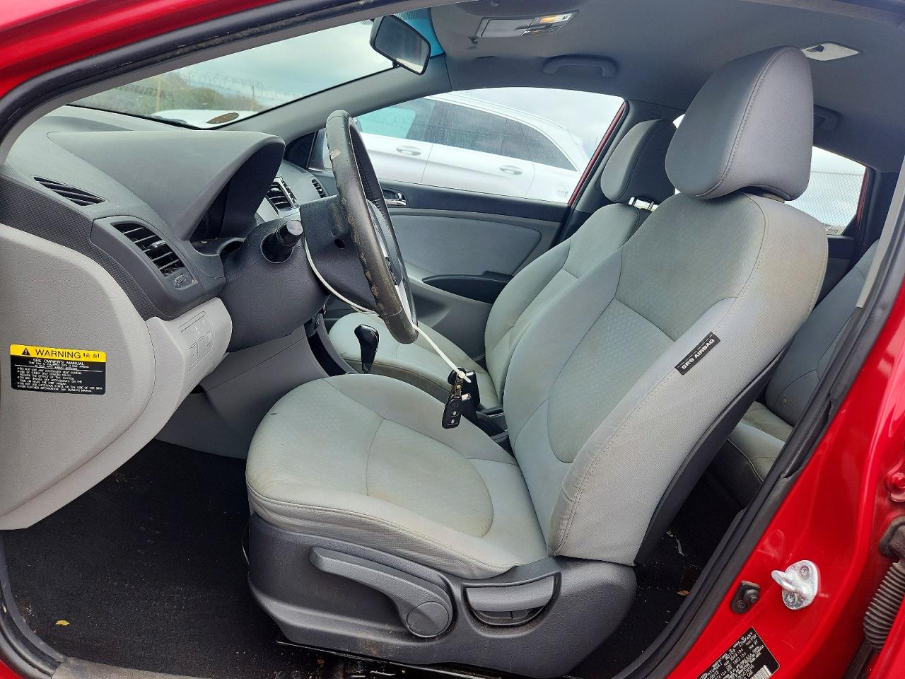 2013 Hyundai Accent Se Red vin: KMHCU5AE3DU078596