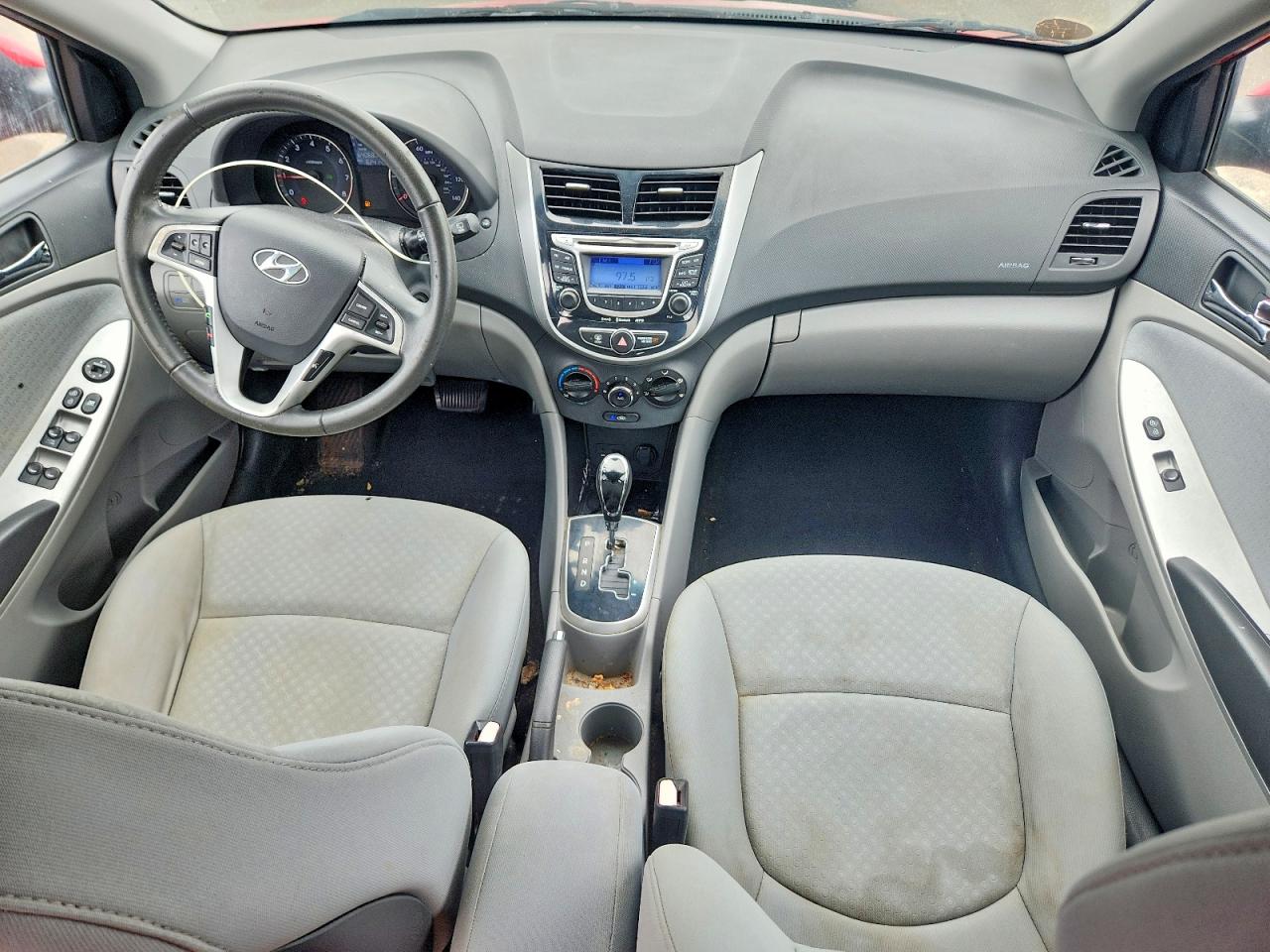 2013 Hyundai Accent Se Red vin: KMHCU5AE3DU078596