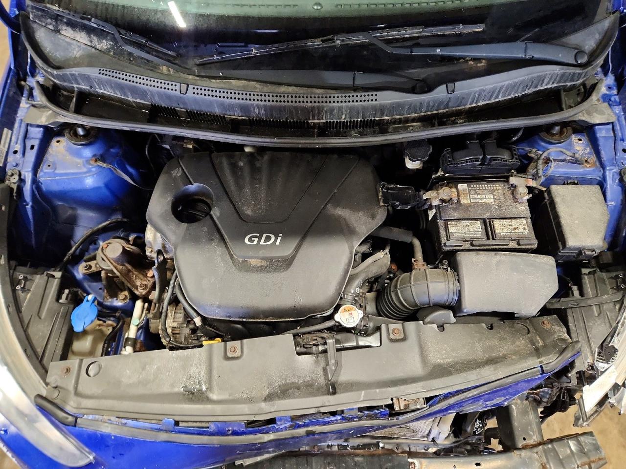 2013 Hyundai Accent Gls Blue vin: KMHCU5AE3DU084978