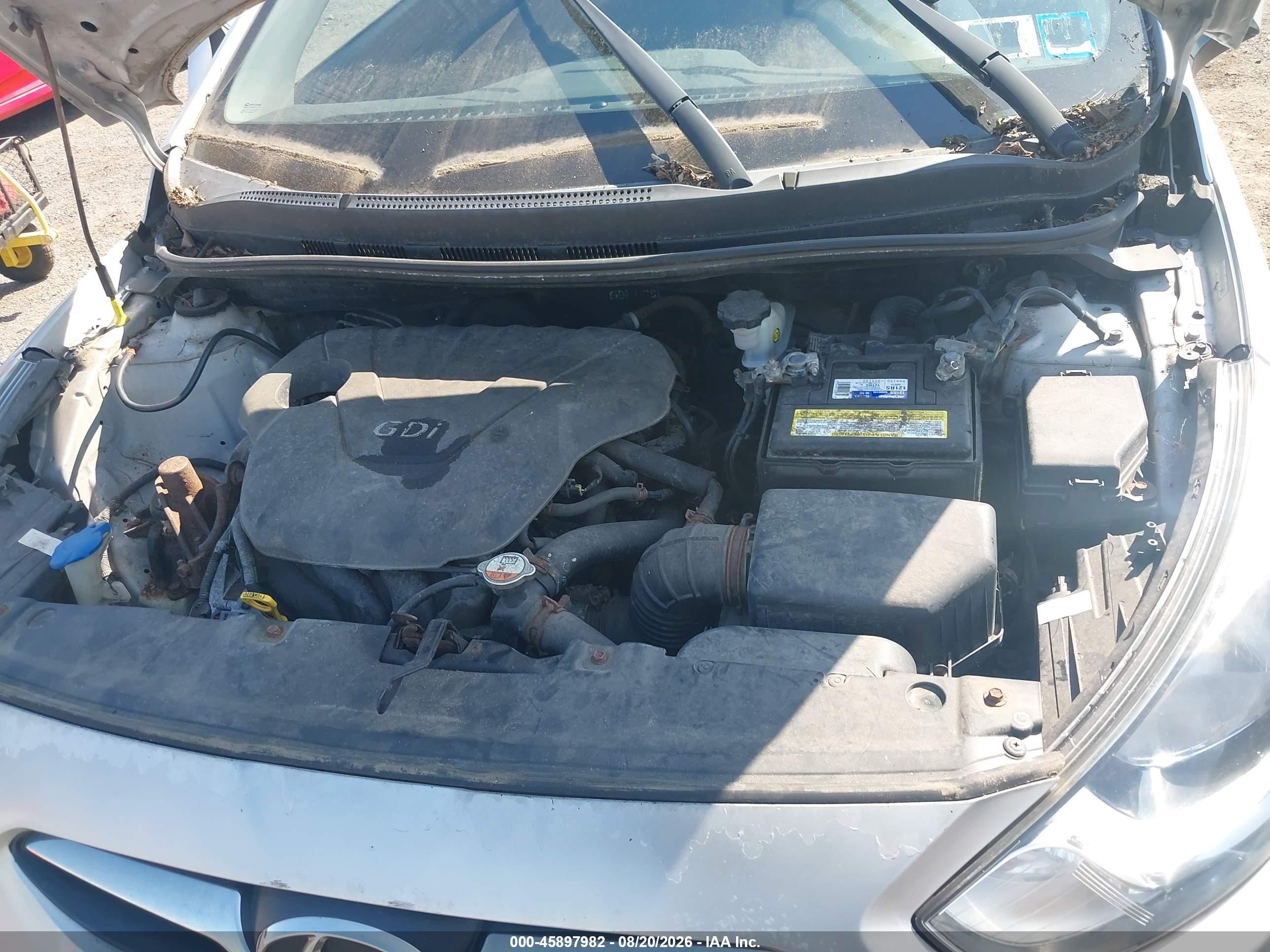 2013 Hyundai Accent Se Silver vin: KMHCU5AE3DU092899
