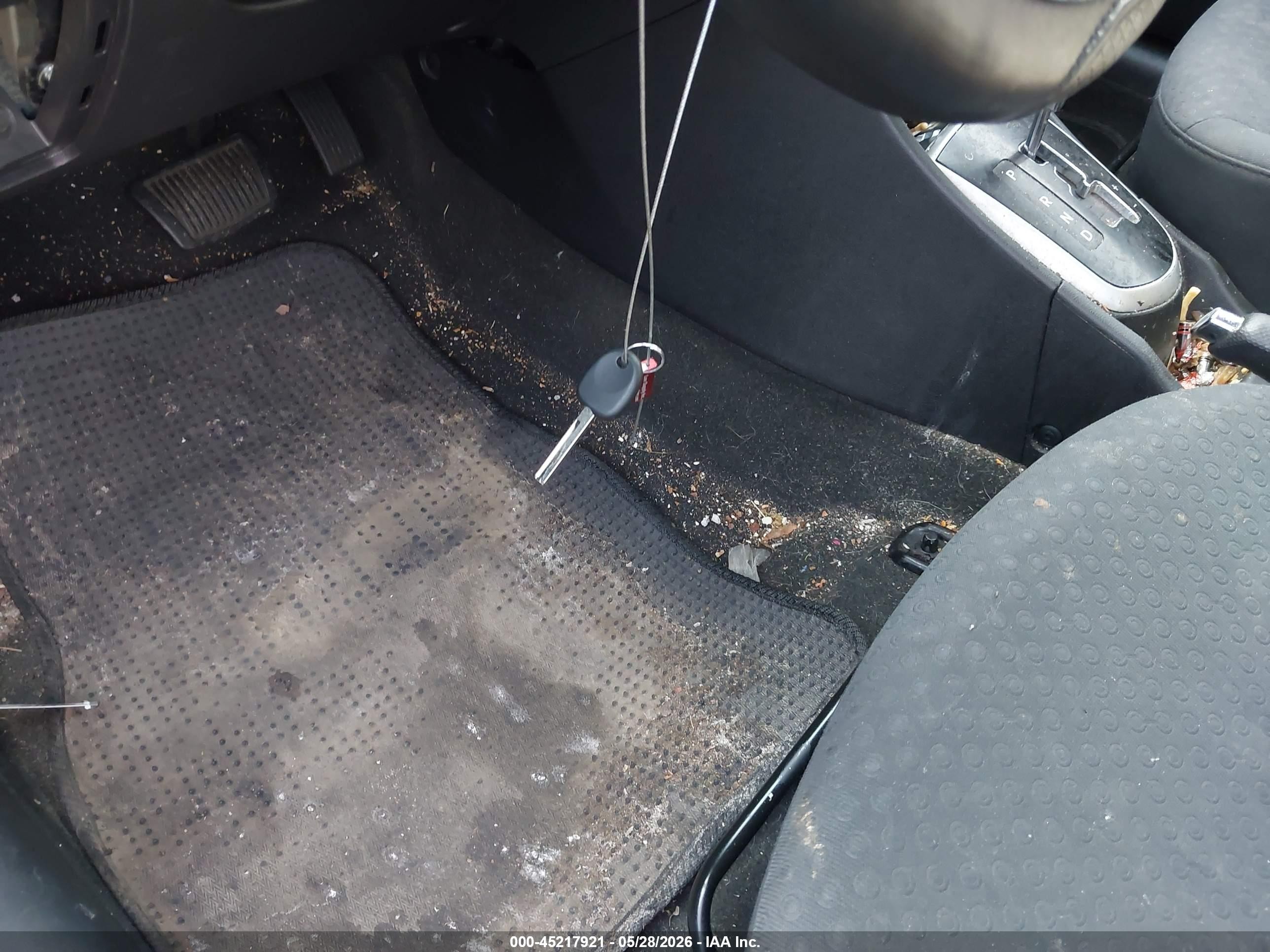 2012 Hyundai Accent Se Gray vin: KMHCU5AE4CU031866