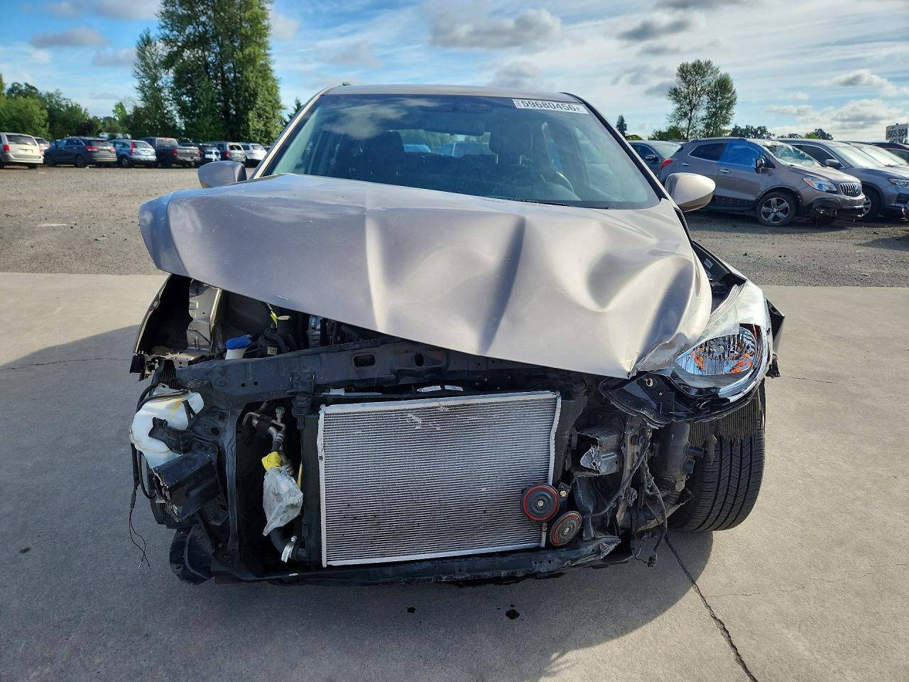 2012 Hyundai Accent Se Серый vin: KMHCU5AE4CU053687
