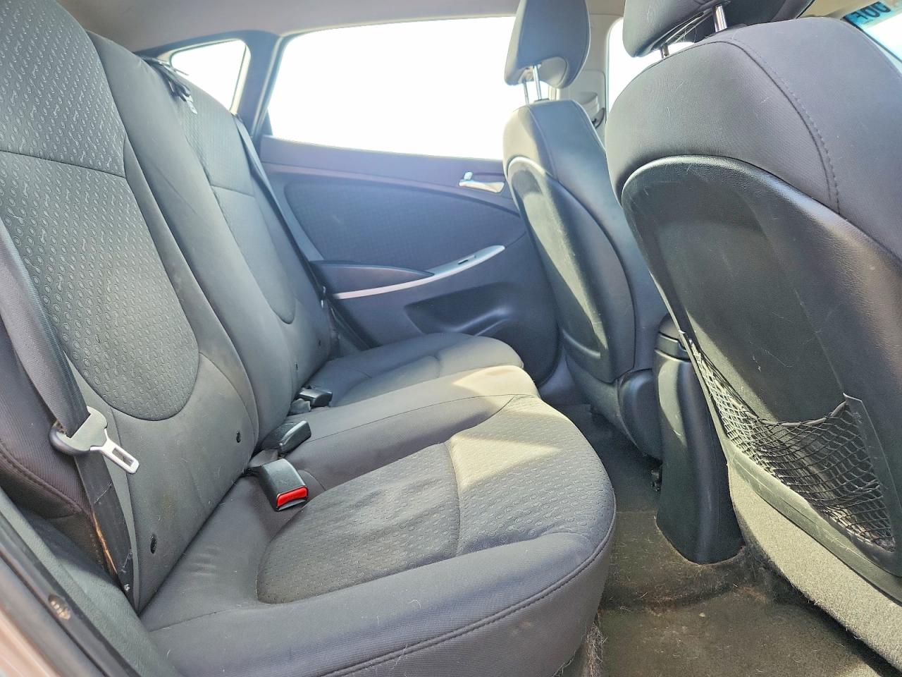 2012 Hyundai Accent Se Серый vin: KMHCU5AE4CU053687