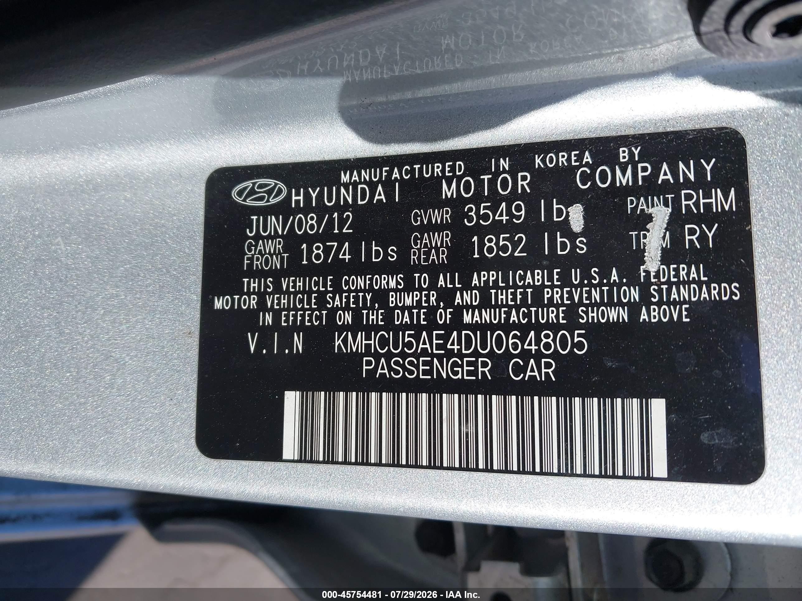 2013 Hyundai Accent Se Silver vin: KMHCU5AE4DU064805