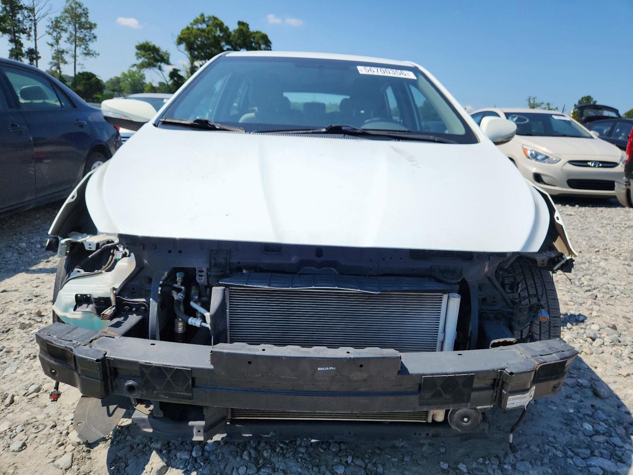 2013 Hyundai Accent Se White vin: KMHCU5AE4DU086187