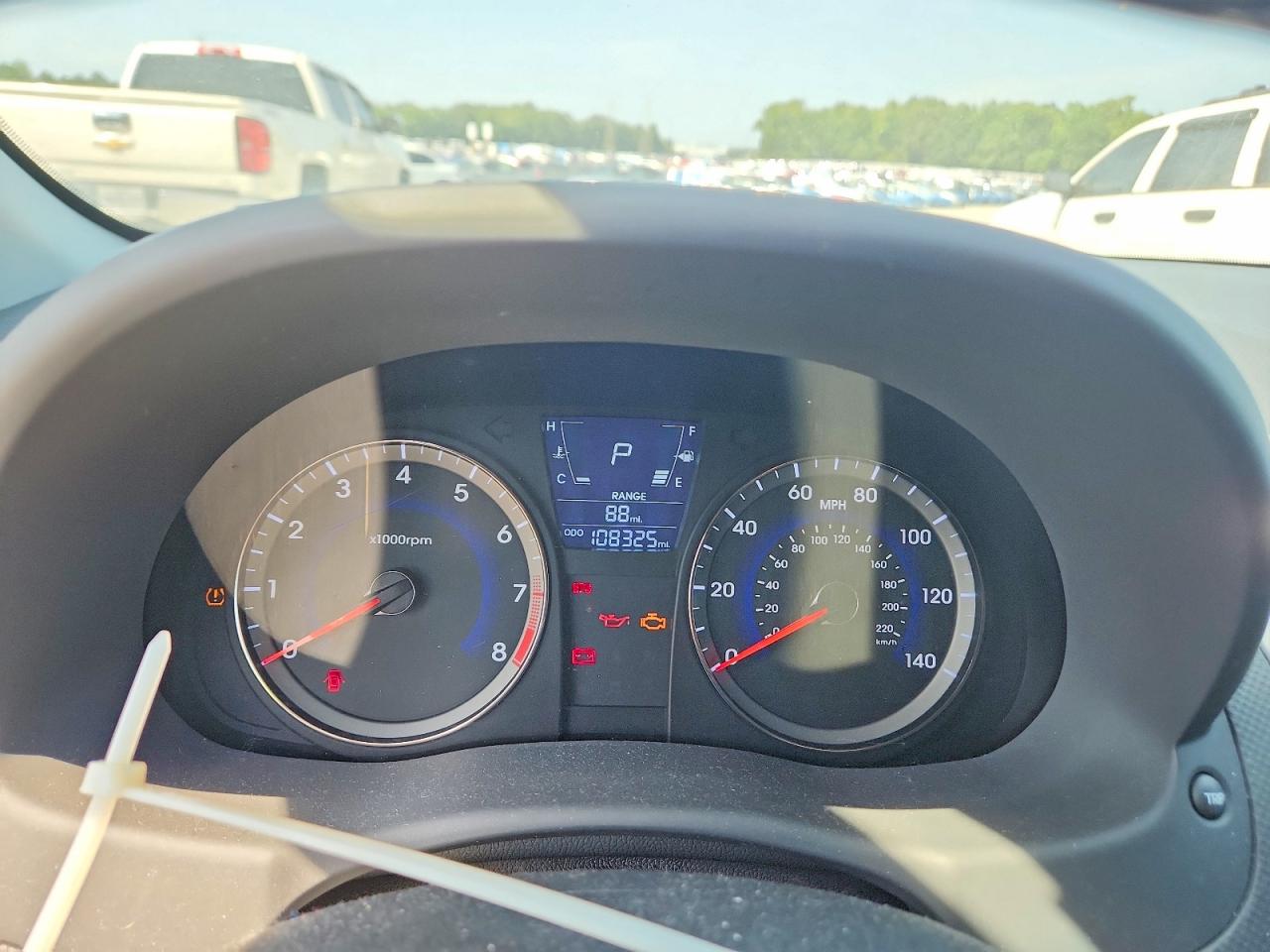 2013 Hyundai Accent Se Черный vin: KMHCU5AE4DU087999