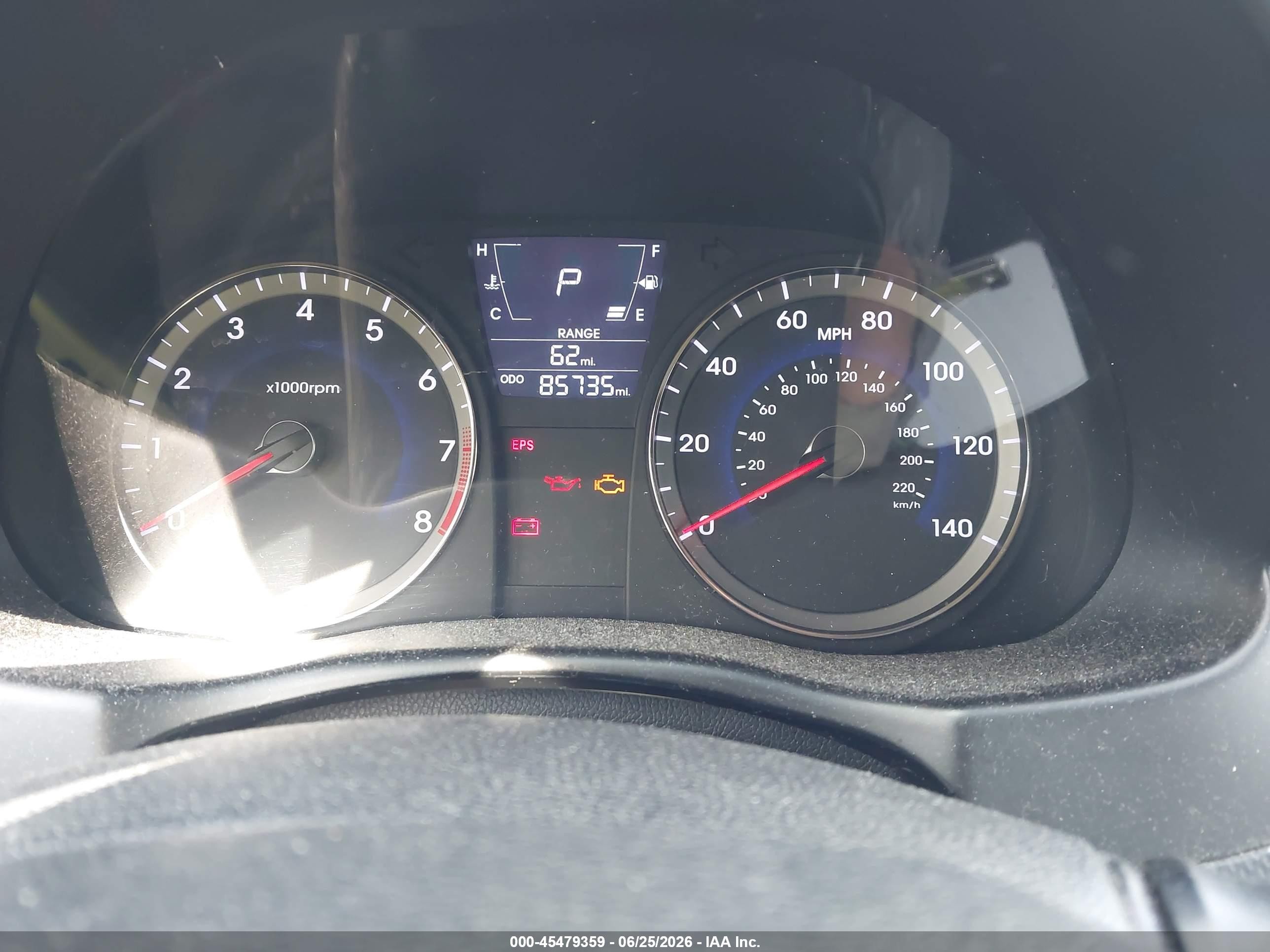 2013 Hyundai Accent Se Gray vin: KMHCU5AE4DU099084