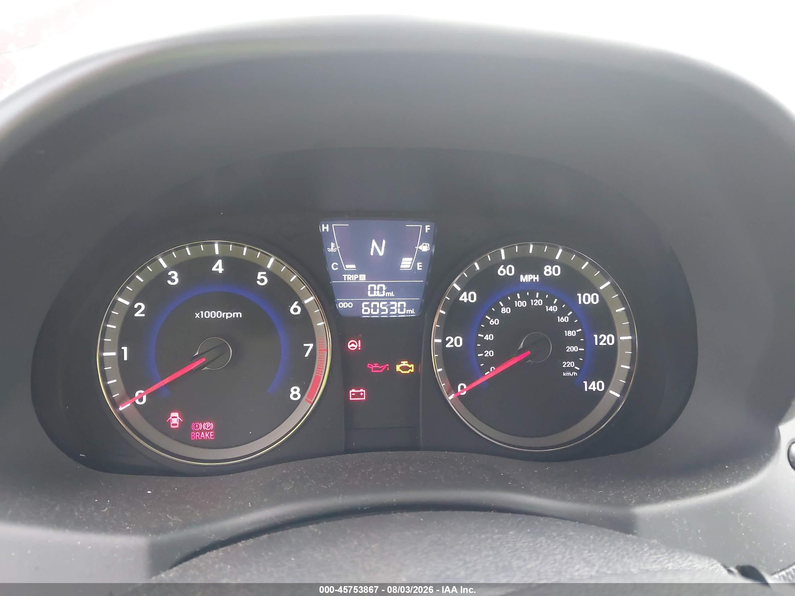 2014 Hyundai Accent Se Red vin: KMHCU5AE4EU173119