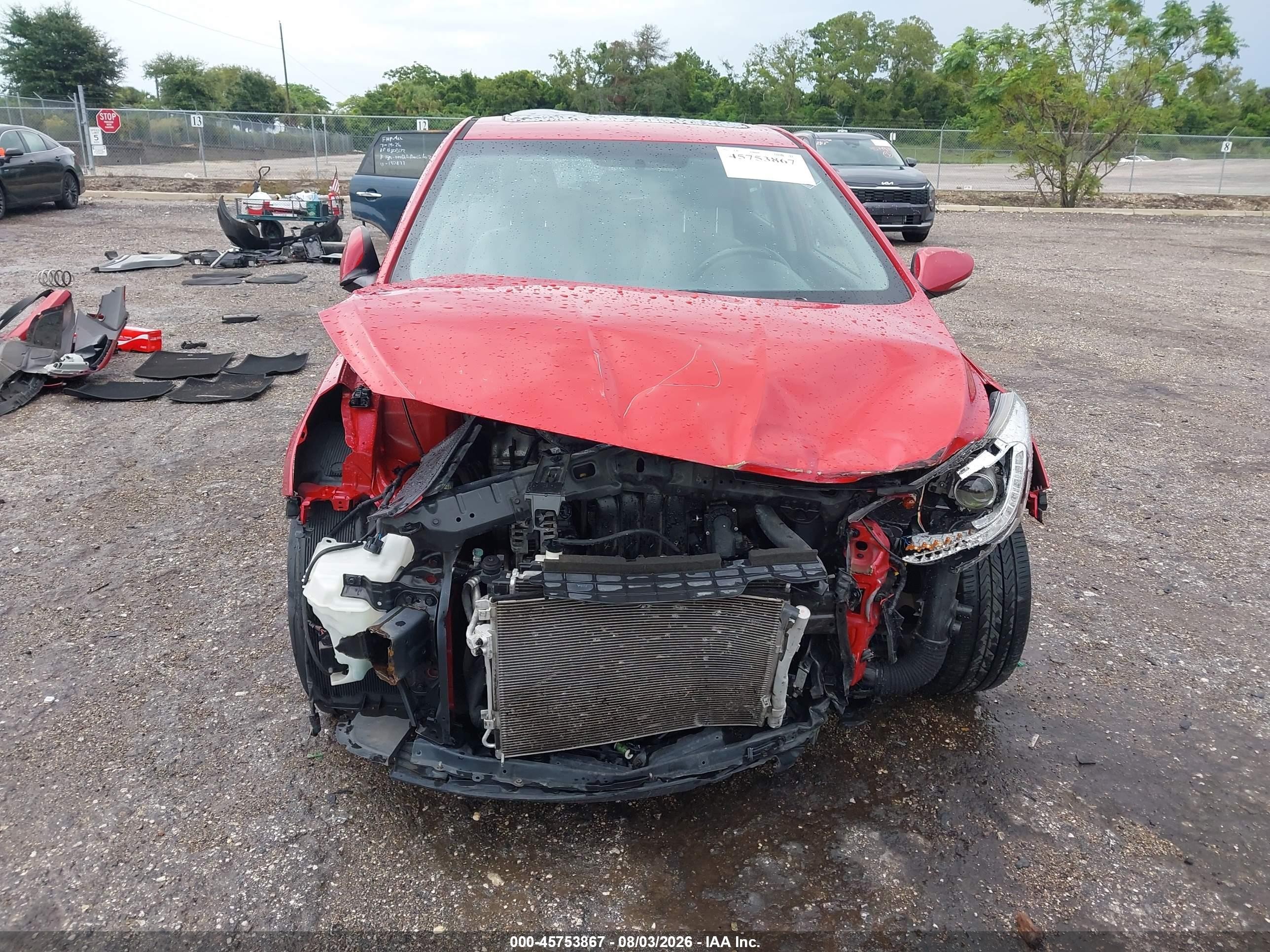 2014 Hyundai Accent Se Red vin: KMHCU5AE4EU173119