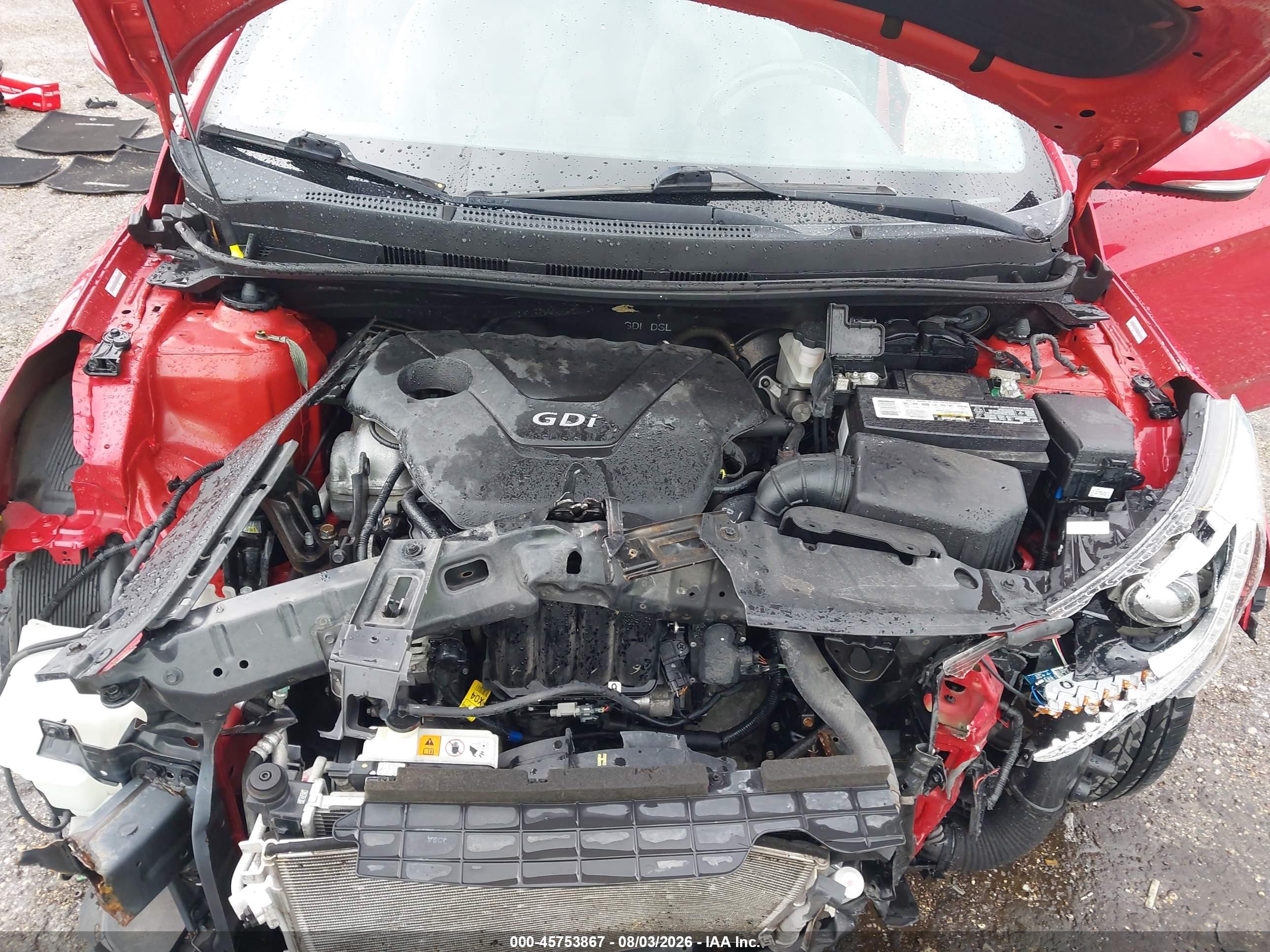 2014 Hyundai Accent Se Red vin: KMHCU5AE4EU173119