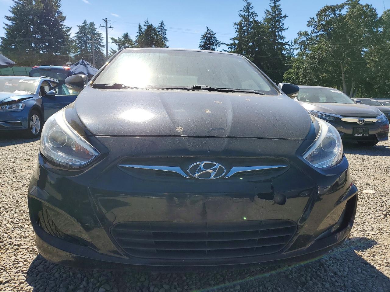 2014 Hyundai Accent Se Black vin: KMHCU5AE4EU196013