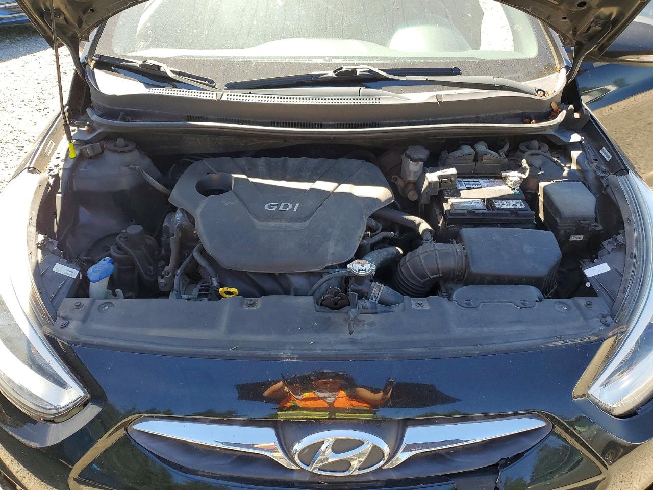 2014 Hyundai Accent Se Black vin: KMHCU5AE4EU196013