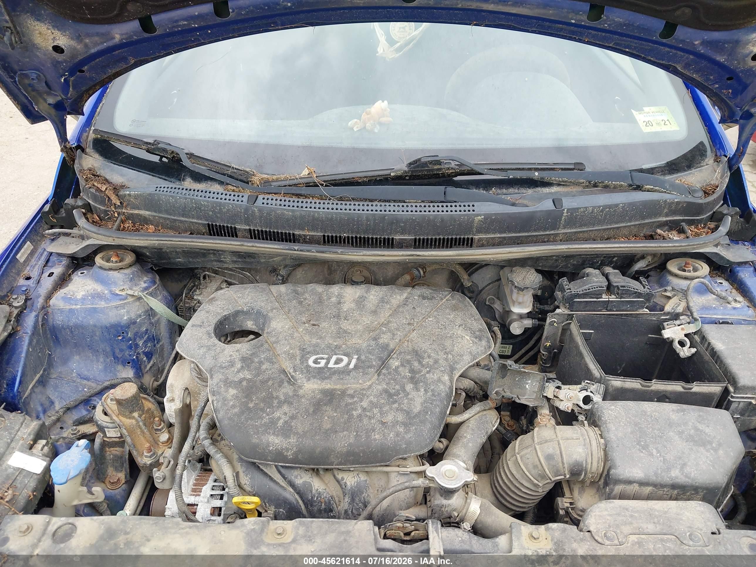 2012 Hyundai Accent Se Синий vin: KMHCU5AE5CU027244