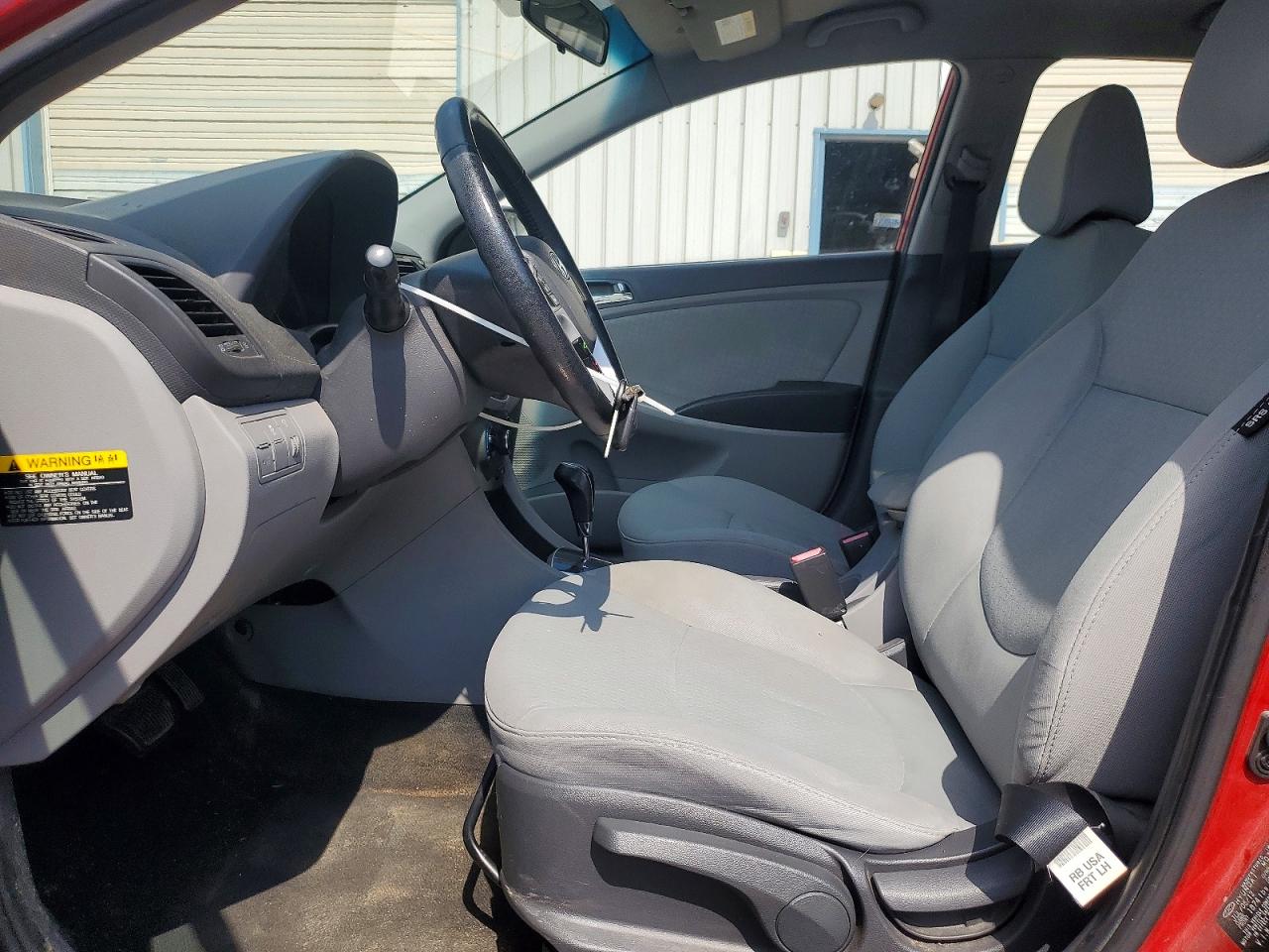 2013 Hyundai Accent Se Red vin: KMHCU5AE5DU069351