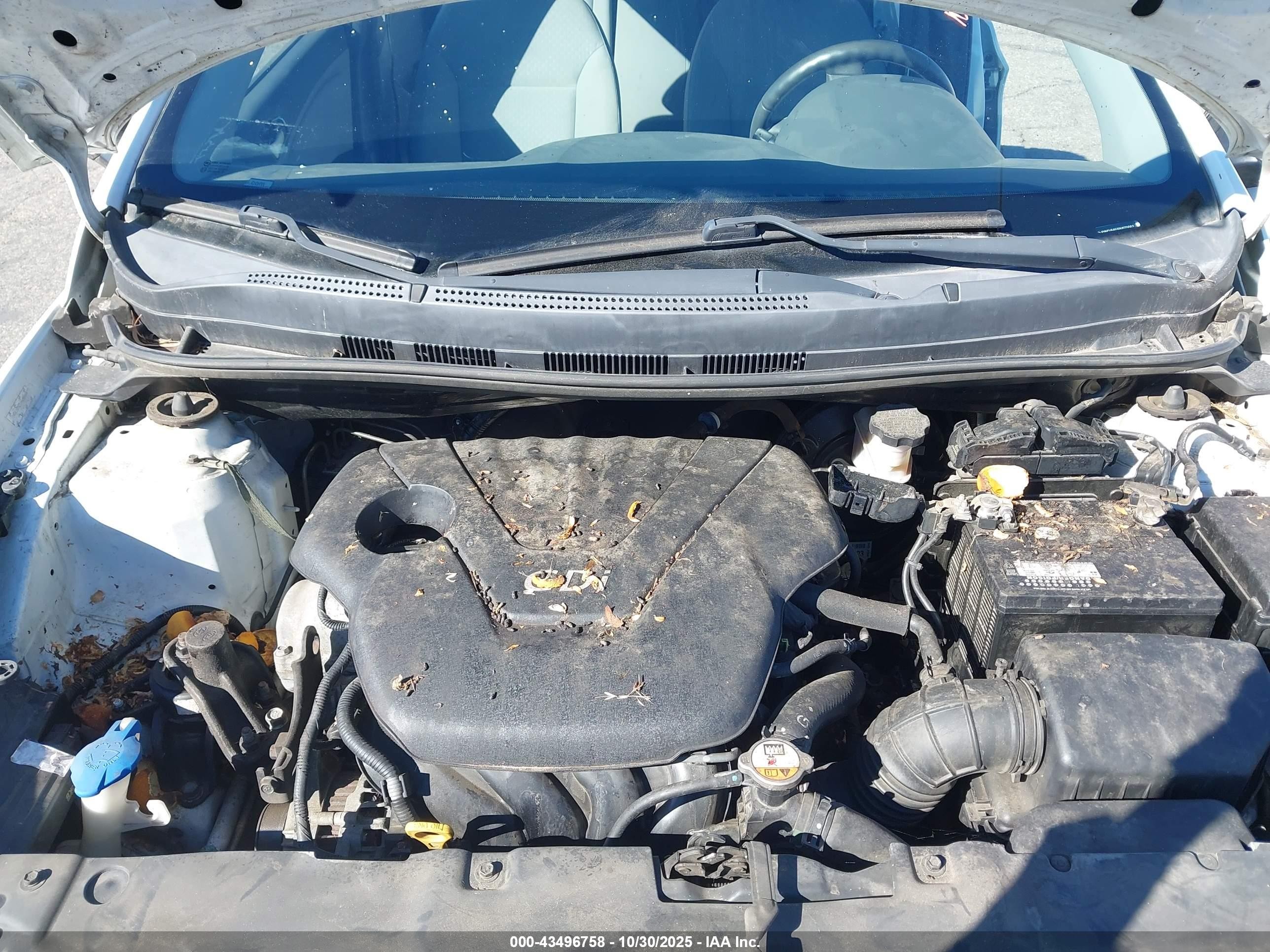 2013 Hyundai Accent Se White vin: KMHCU5AE5DU073562