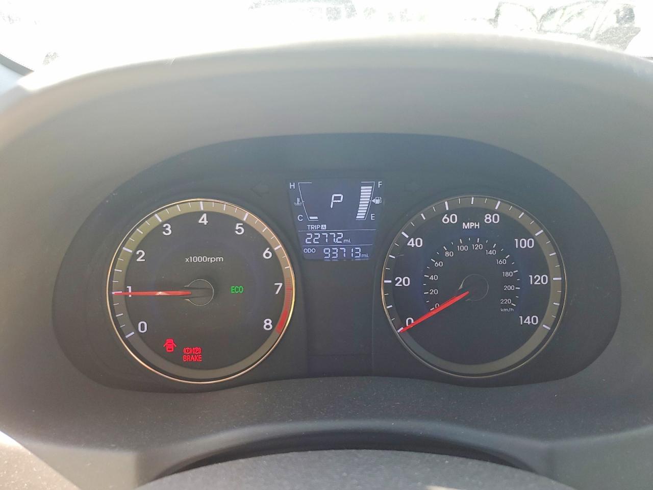 2013 Hyundai Accent Se Blue vin: KMHCU5AE5DU074873