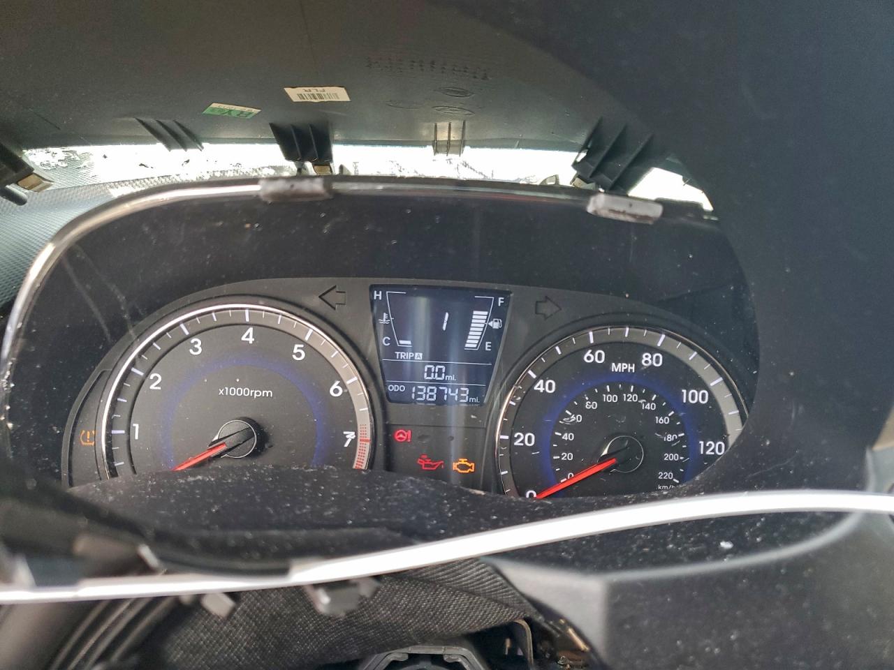 2014 Hyundai Accent Se Silver vin: KMHCU5AE5EU152344